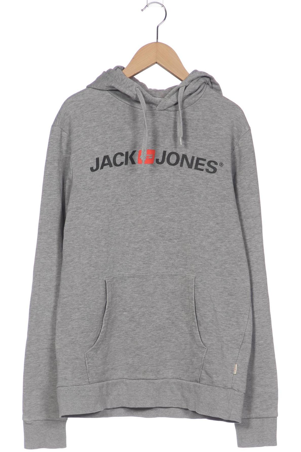 

Jack & Jones Herren Kapuzenpullover, grau, Gr. 46