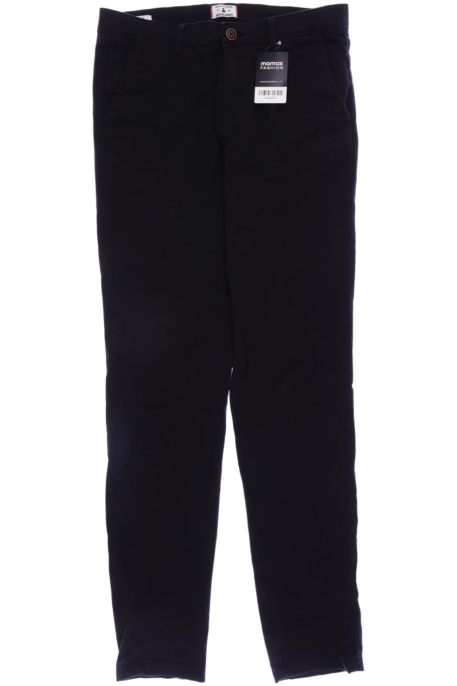 

JACK & JONES Herren Stoffhose, schwarz