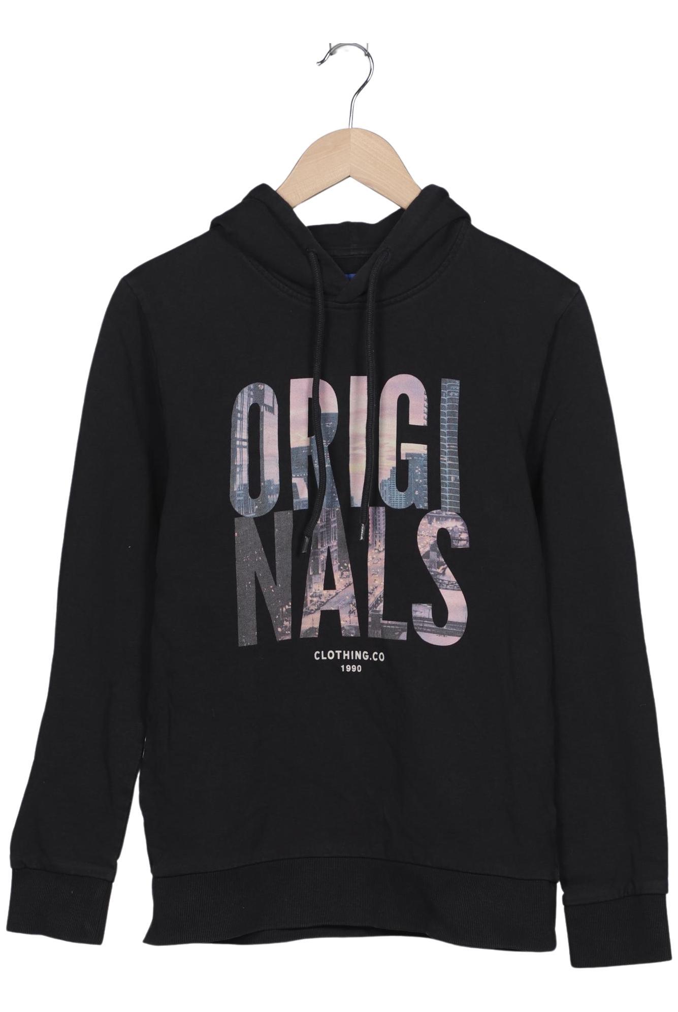 

Jack & Jones Herren Kapuzenpullover, schwarz, Gr. 46