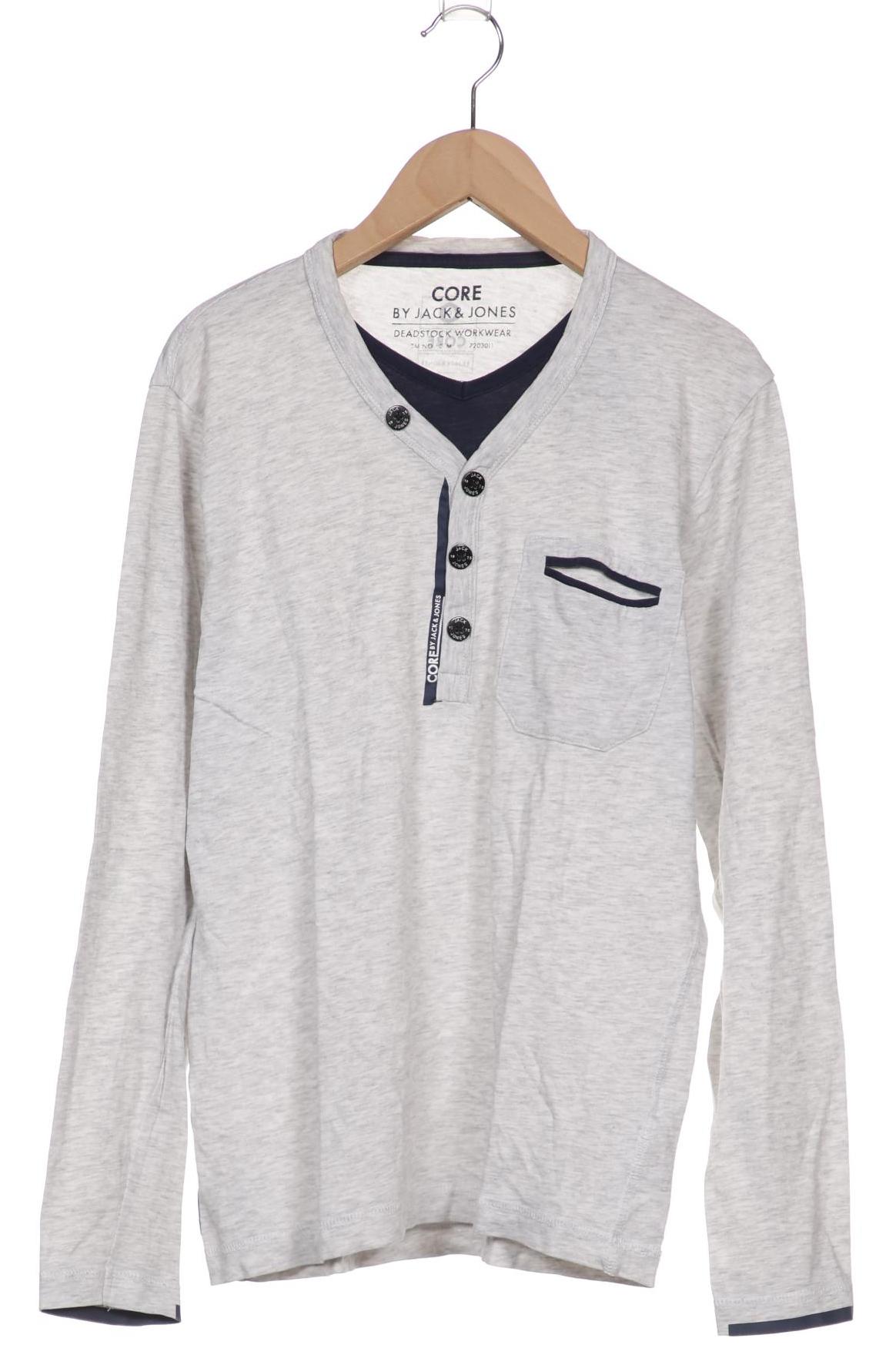 

Jack & Jones Herren Langarmshirt, grau