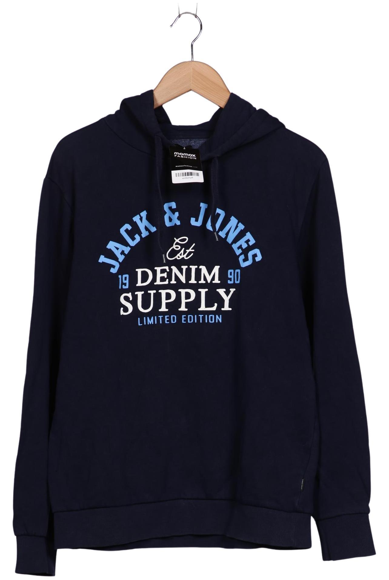 

Jack & Jones Herren Kapuzenpullover, marineblau, Gr. 48