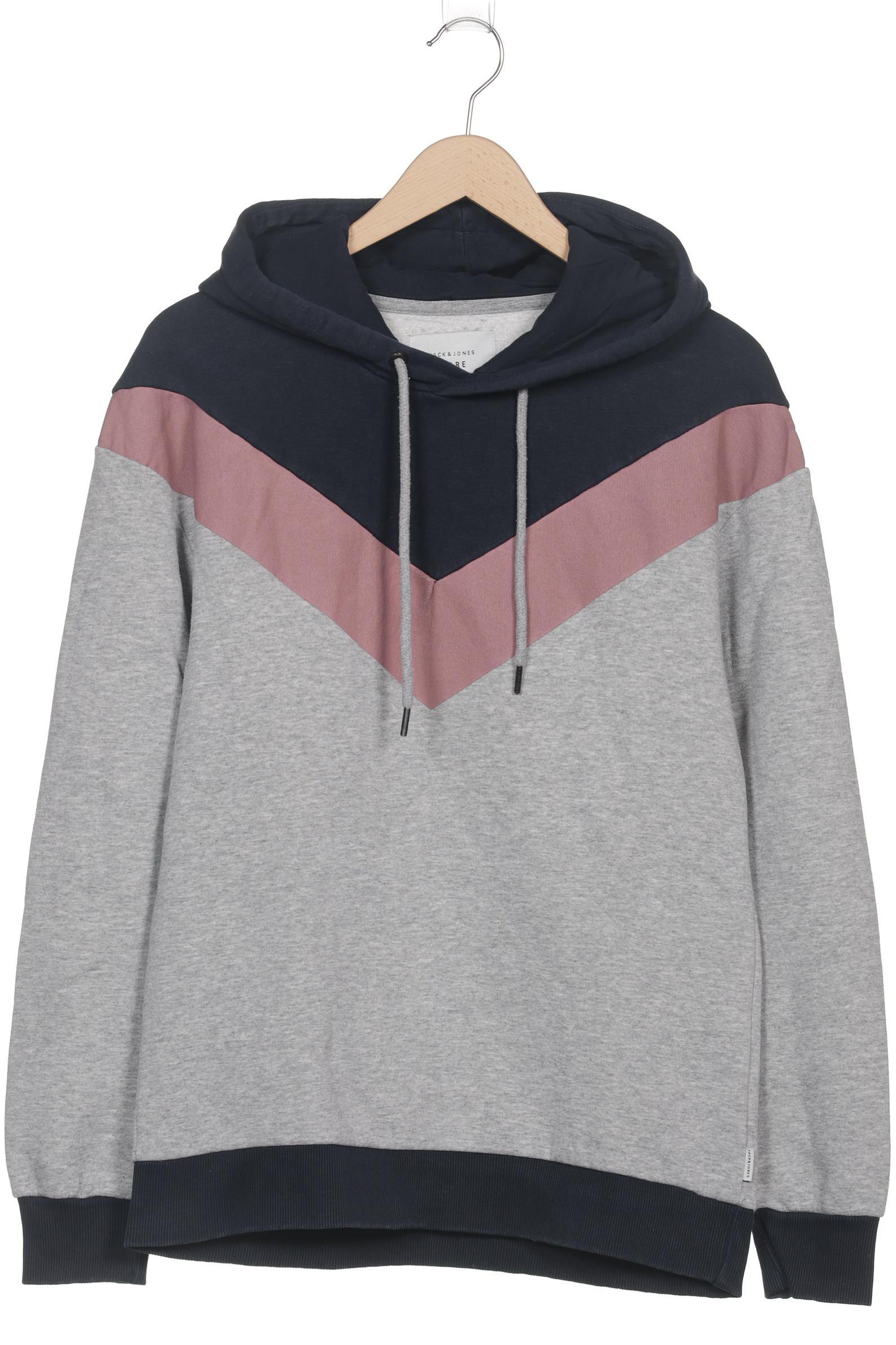 

Jack & Jones Herren Kapuzenpullover, grau, Gr. 52