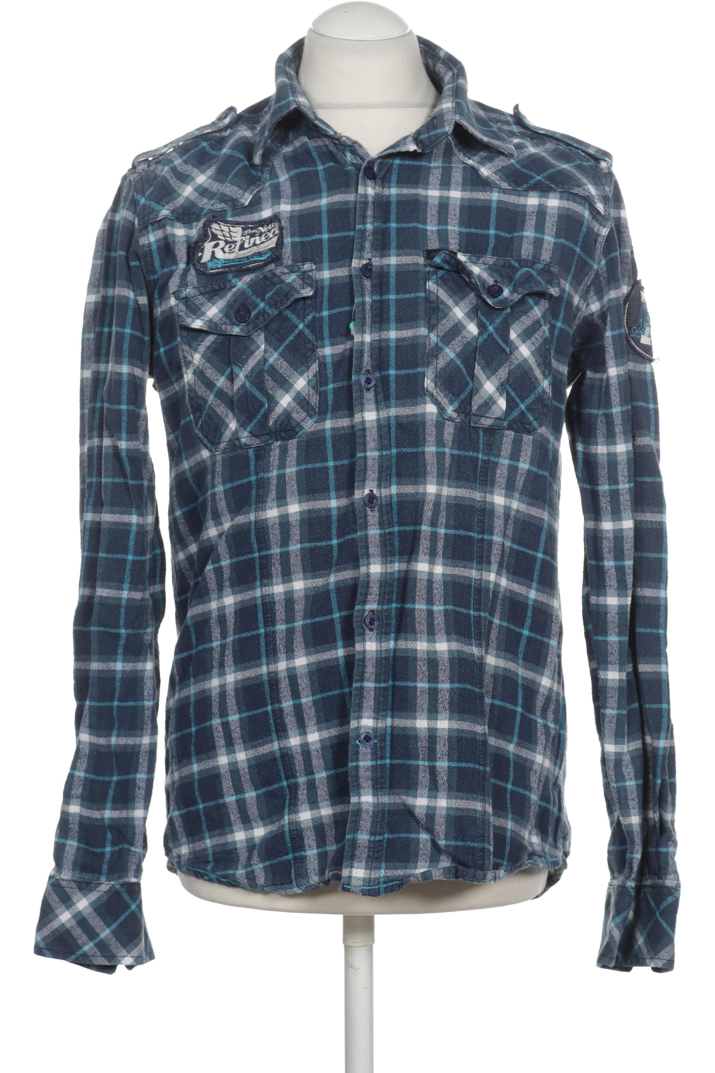 

Jack & Jones Herren Hemd, blau, Gr. 48