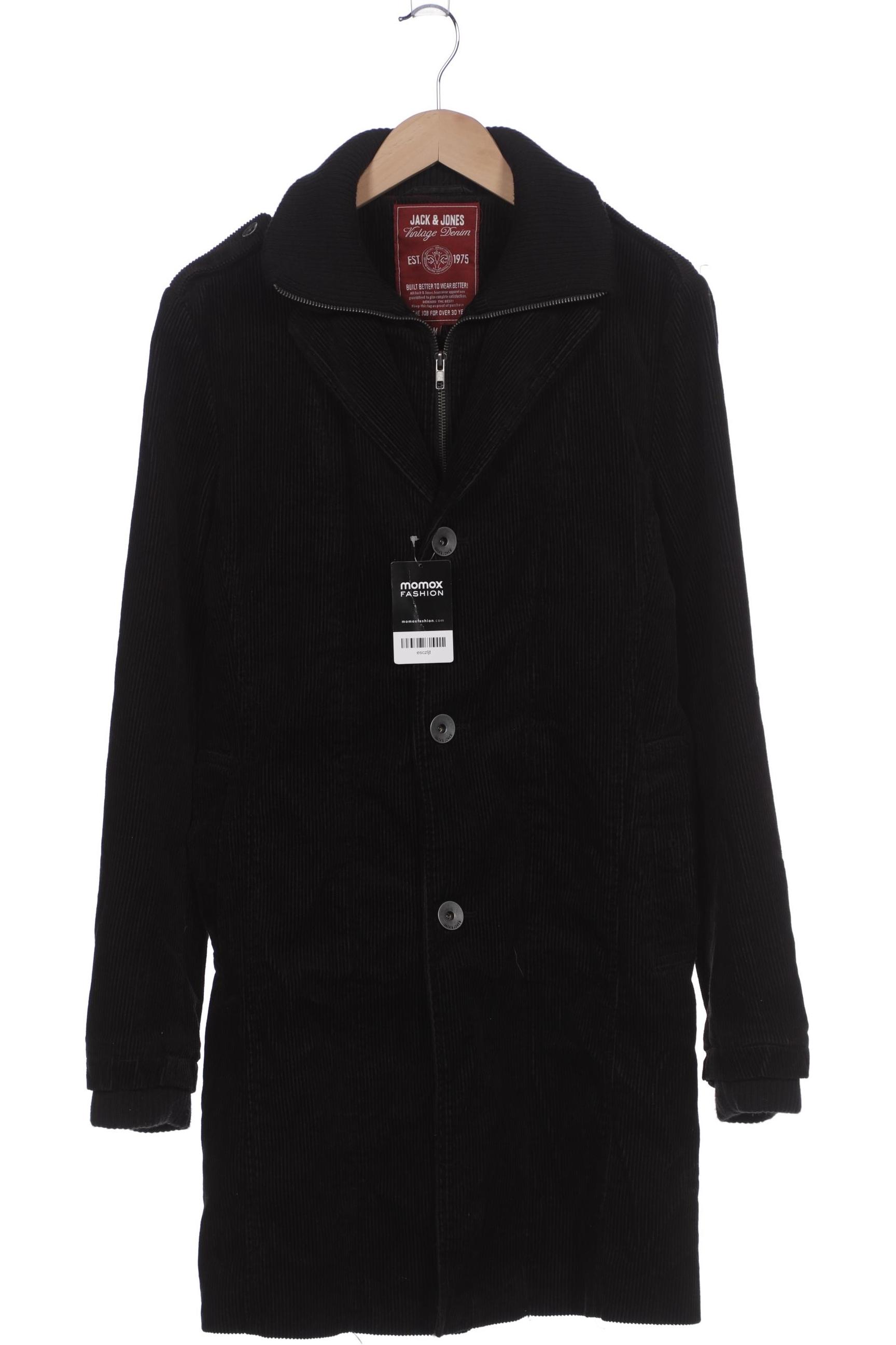 Thumbnail - Jack &amp; Jones Herren Mantel, schwarz, Gr. 48