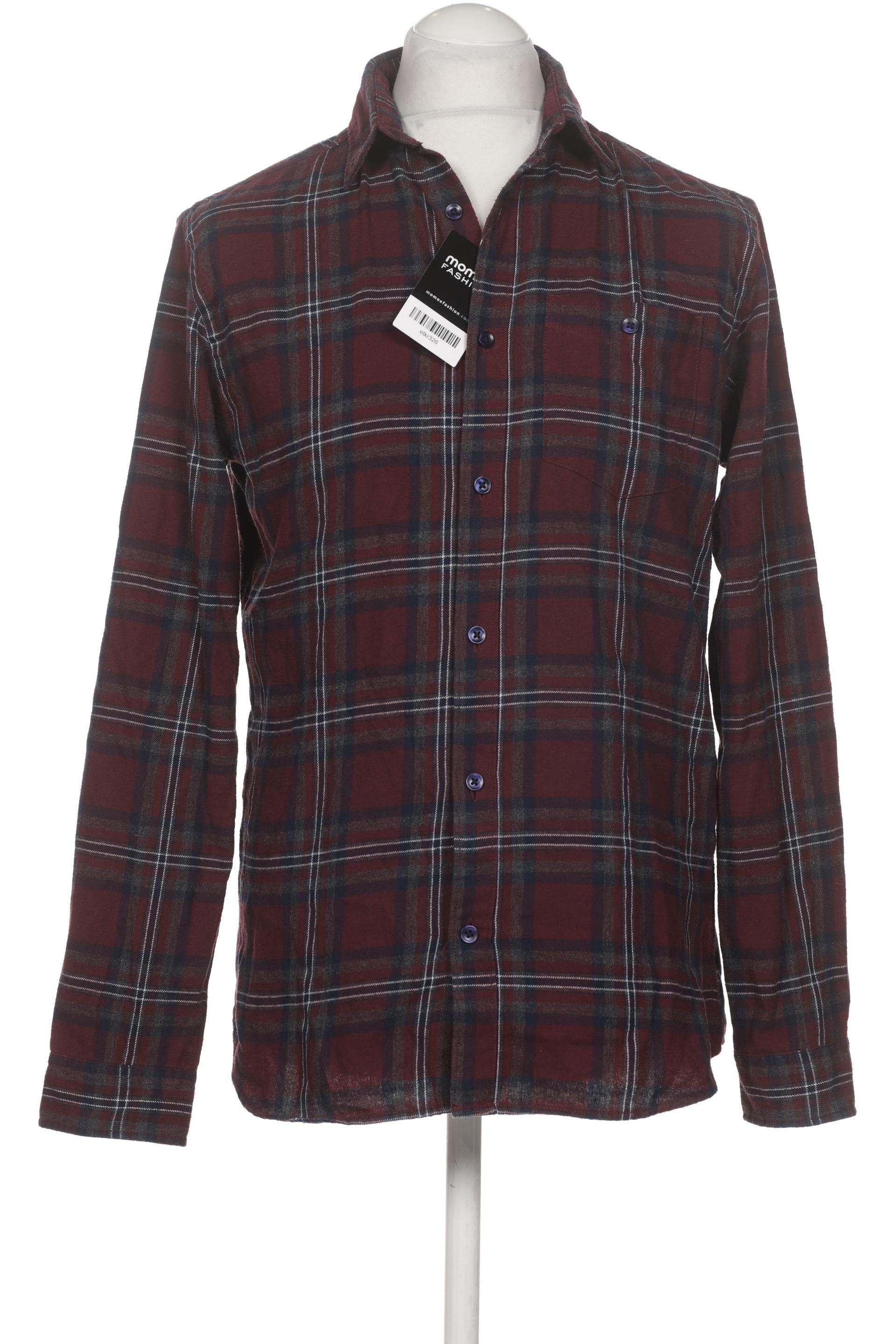 

Jack & Jones Herren Hemd, bordeaux, Gr. 48