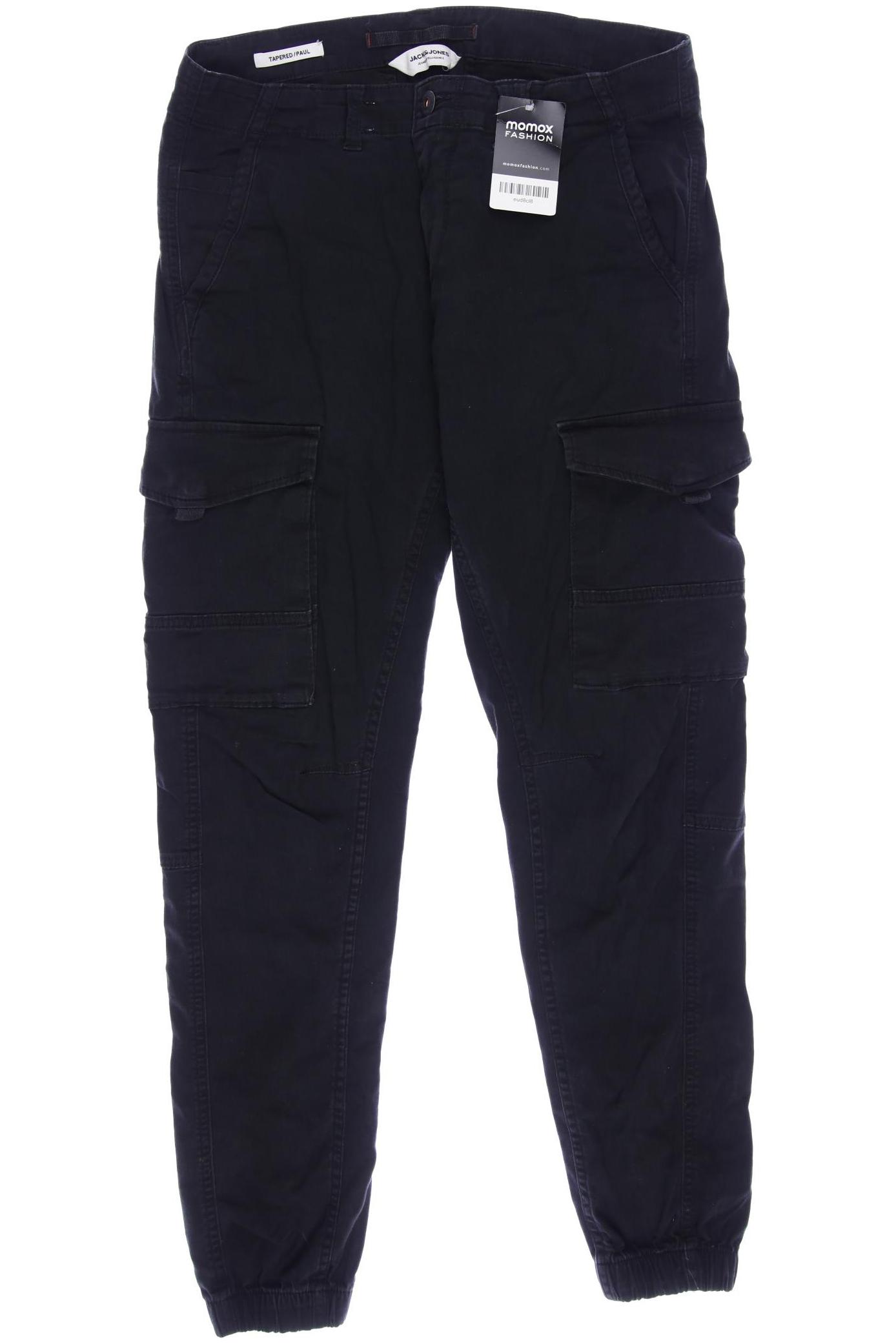 

JACK & JONES Herren Stoffhose, schwarz