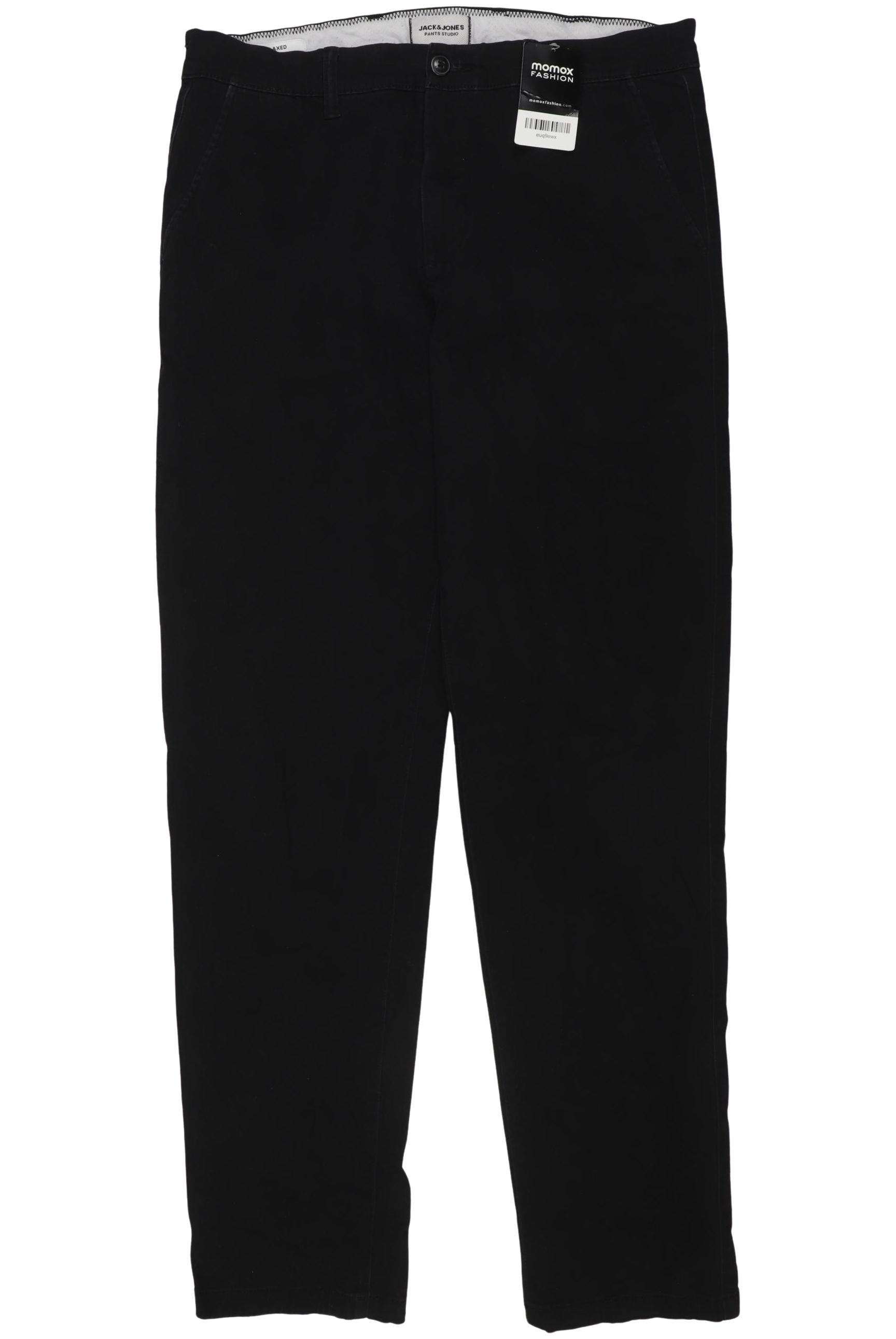 Thumbnail - Jack &amp; Jones Herren Stoffhose, schwarz, Gr. 33