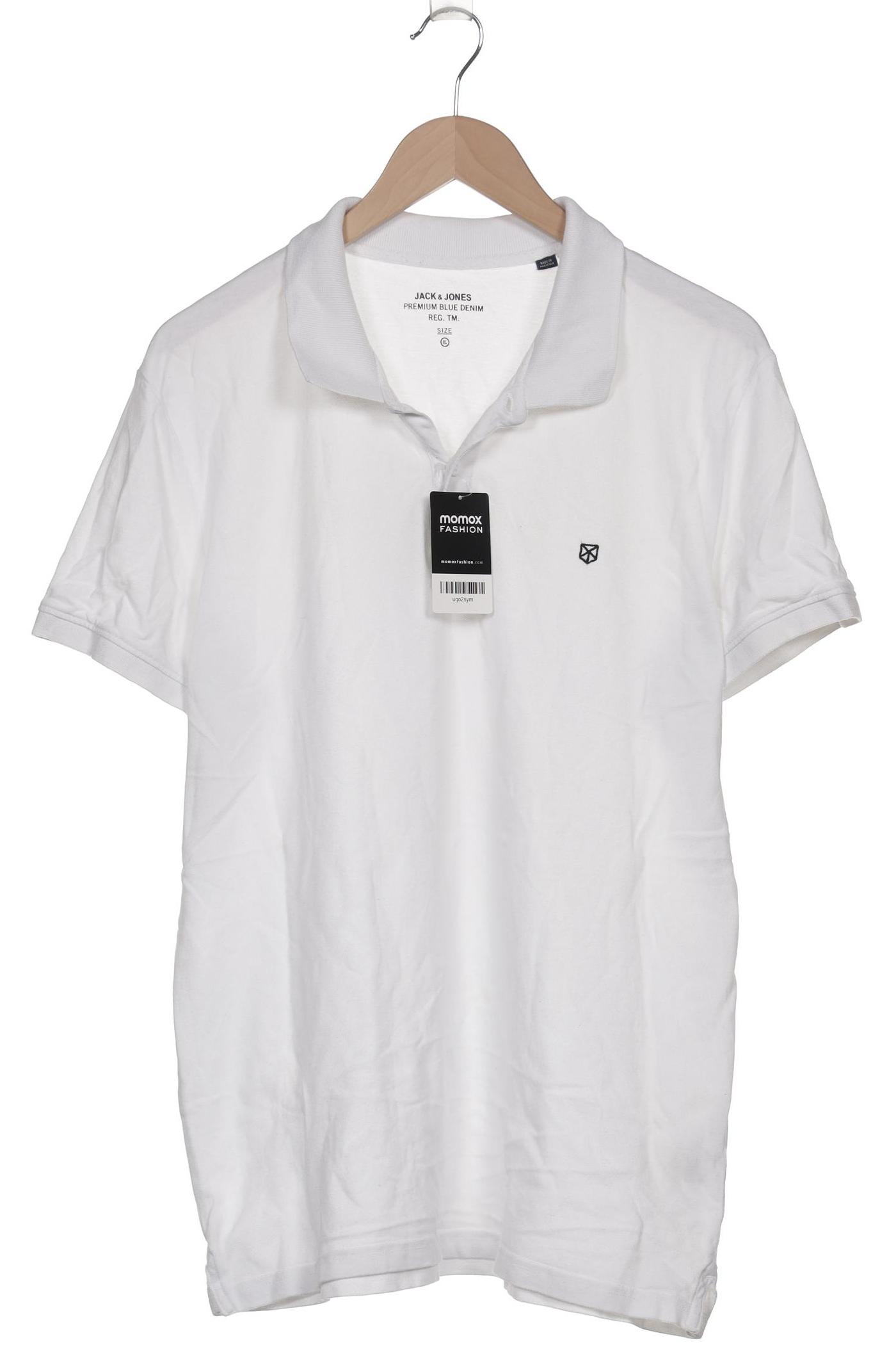 

Jack & Jones Herren Poloshirt, weiß, Gr. 54