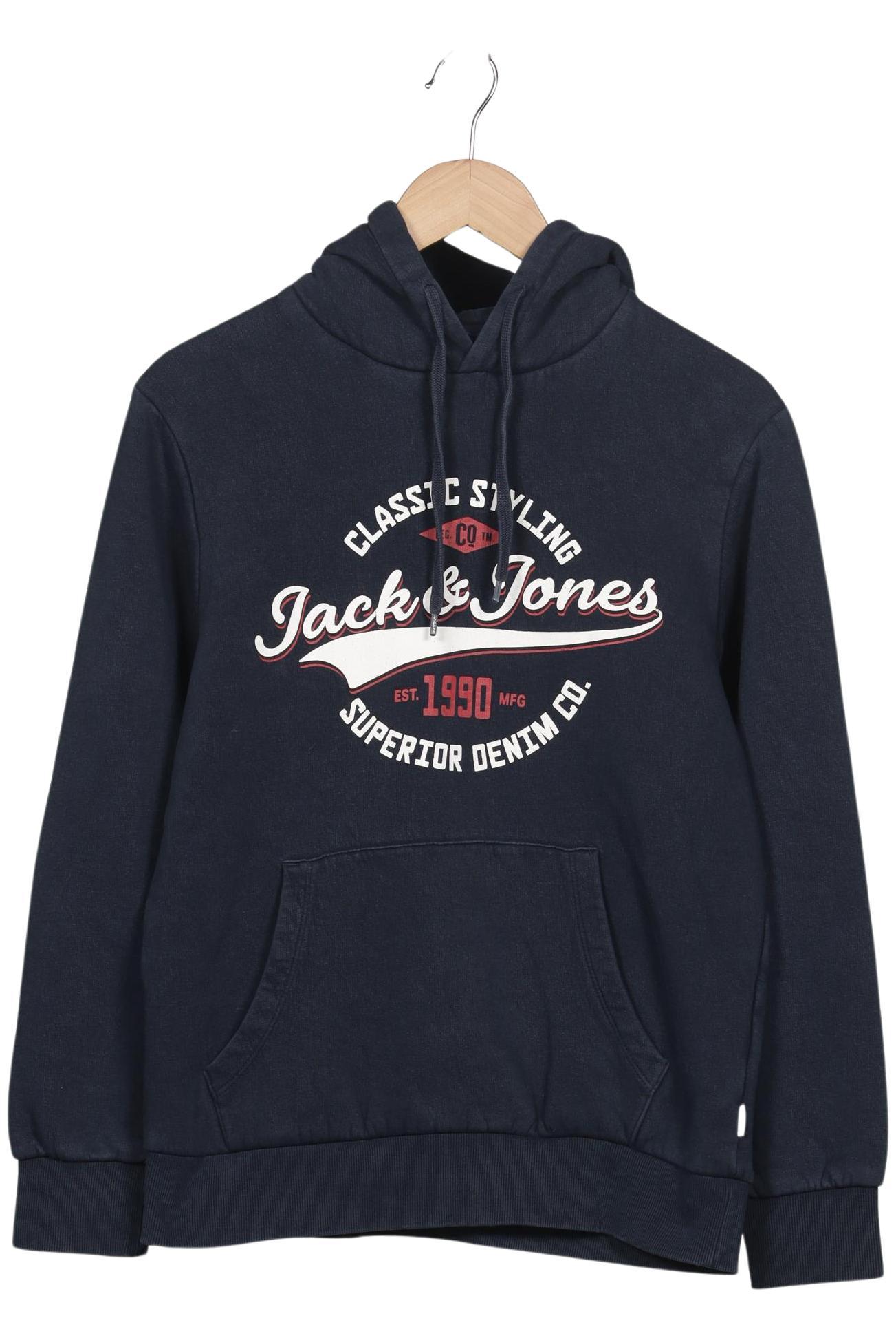 

Jack & Jones Herren Kapuzenpullover, marineblau, Gr. 46