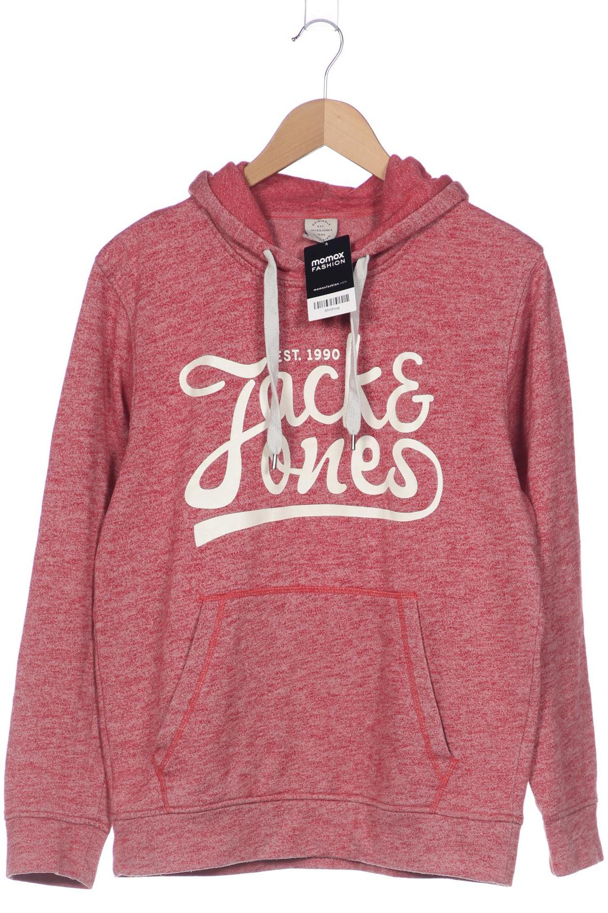 

Jack & Jones Herren Kapuzenpullover, rot, Gr. 52