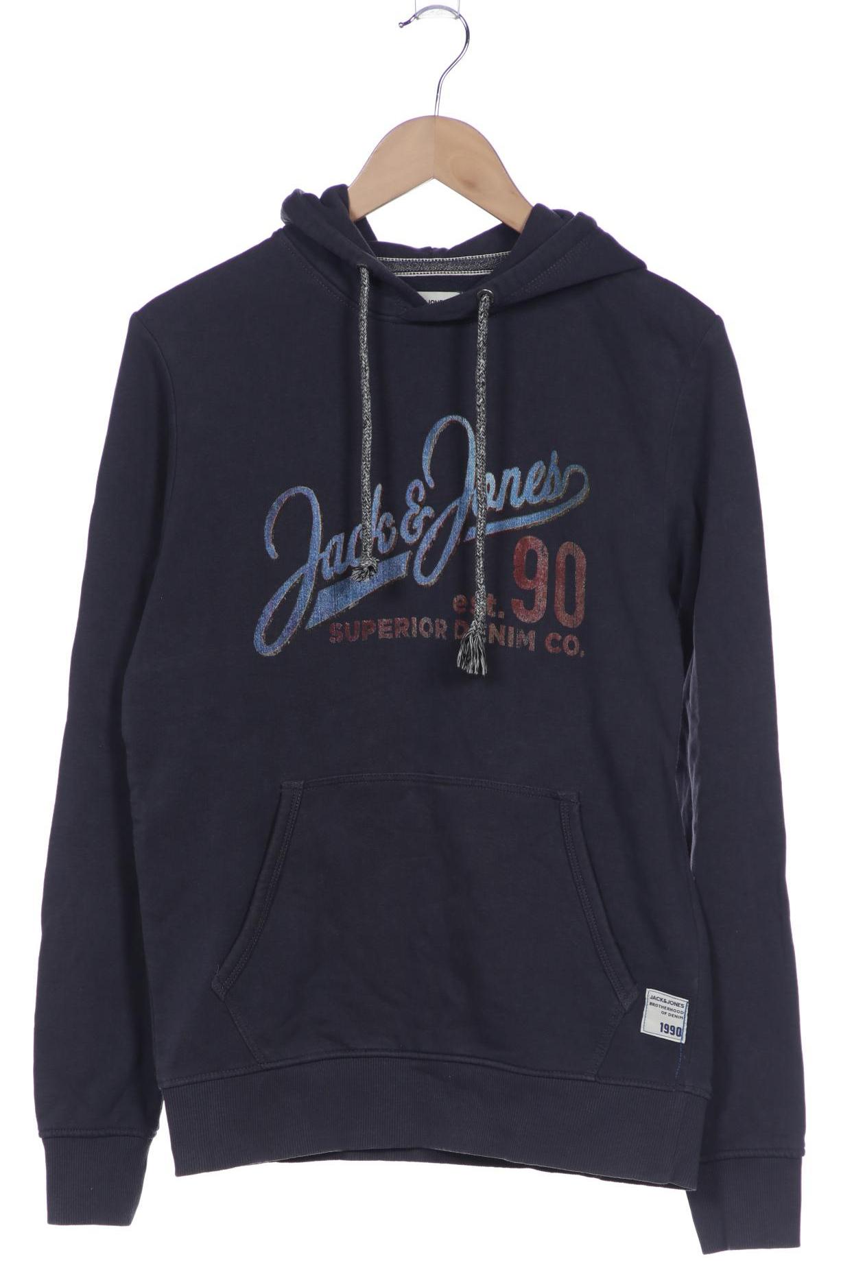 

Jack & Jones Herren Kapuzenpullover, marineblau, Gr. 46