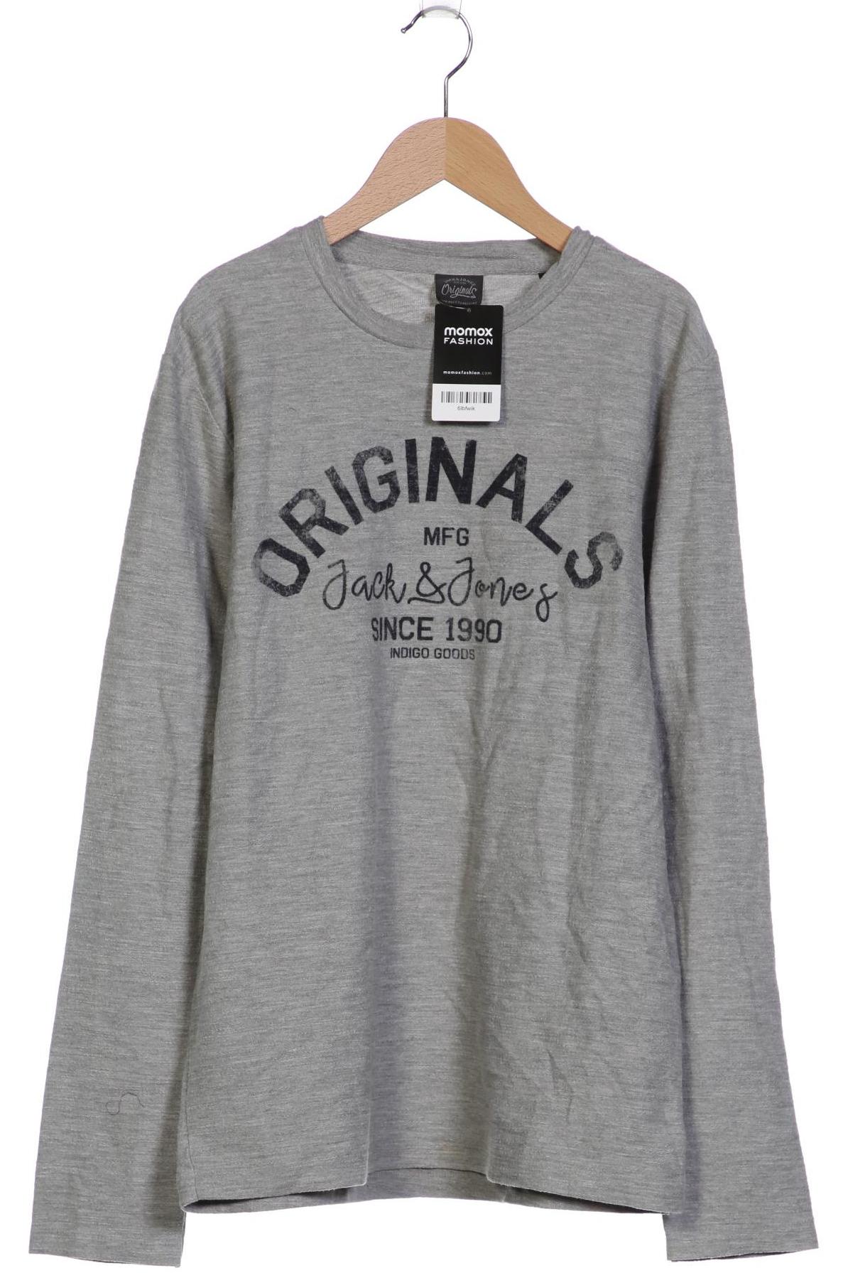 

Jack & Jones Herren Langarmshirt, grau, Gr. 46