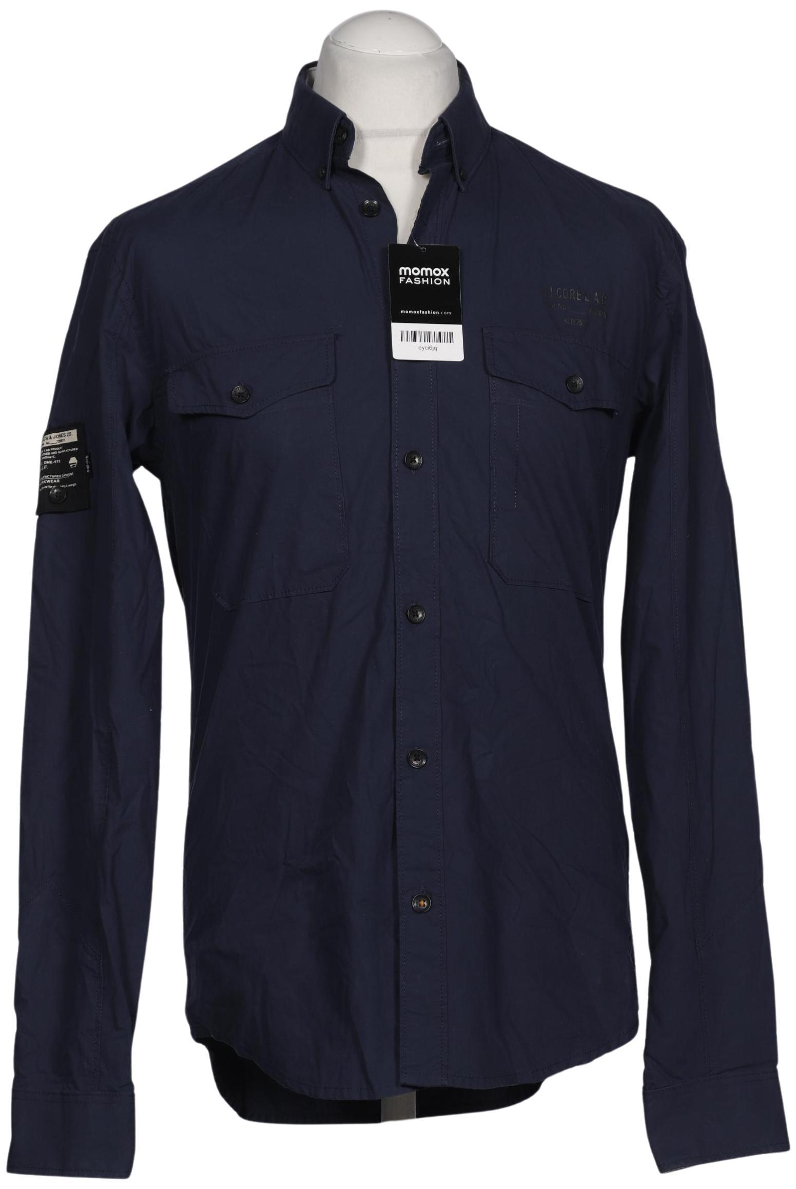 

Jack & Jones Herren Hemd, marineblau, Gr. 48