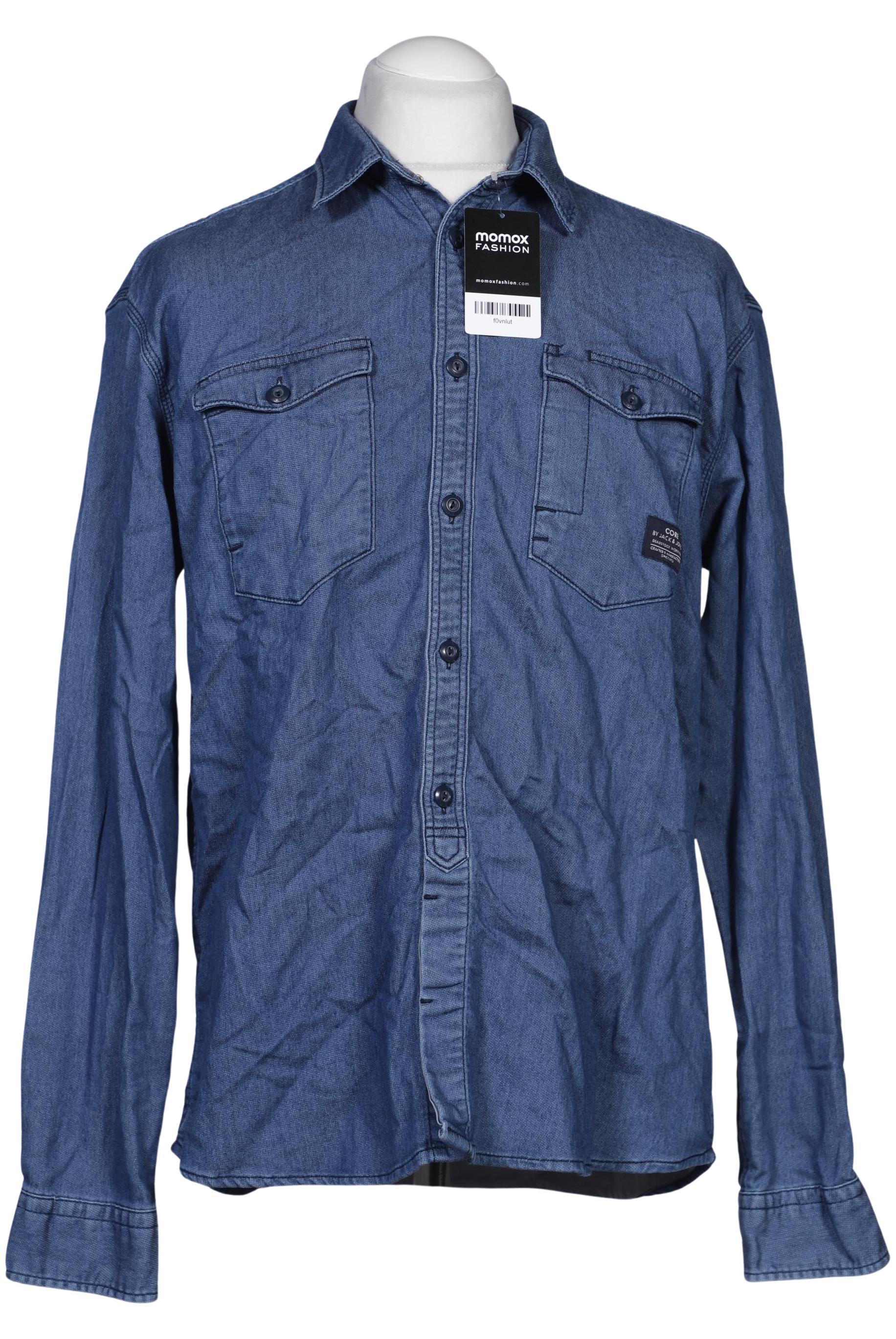 

Jack & Jones Herren Hemd, blau, Gr. 54