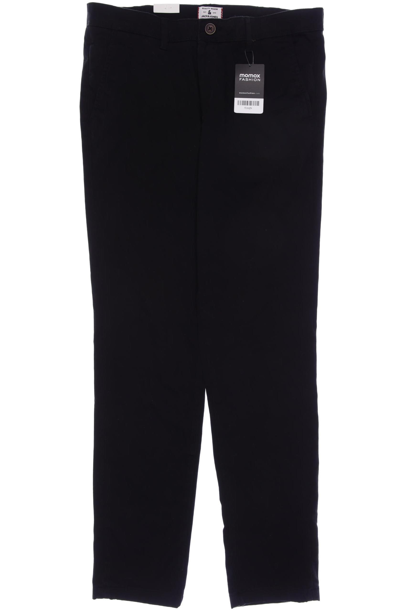 

Jack & Jones Herren Stoffhose, schwarz, Gr. 32