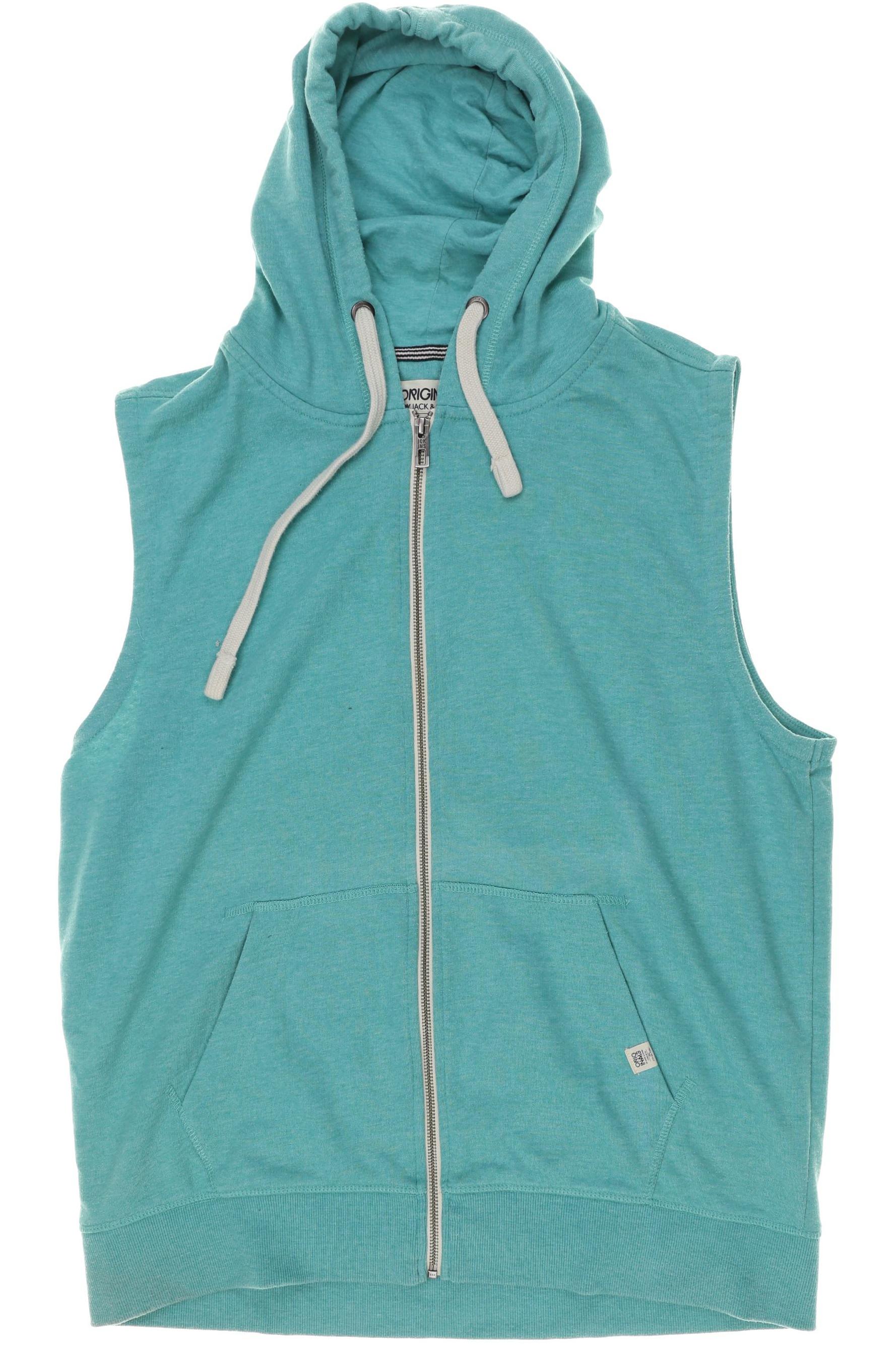 

Jack & Jones Herren Kapuzenpullover, türkis, Gr. 54