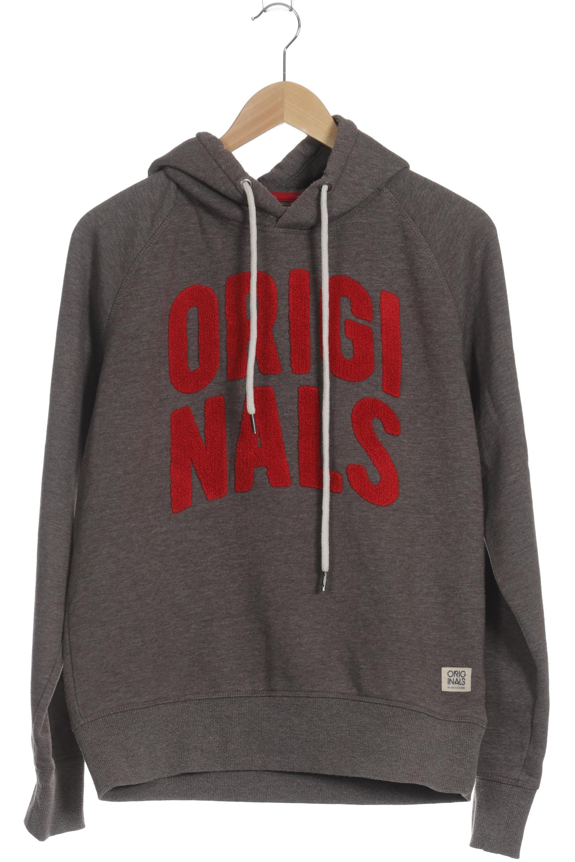 

Jack & Jones Herren Kapuzenpullover, grau, Gr. 48