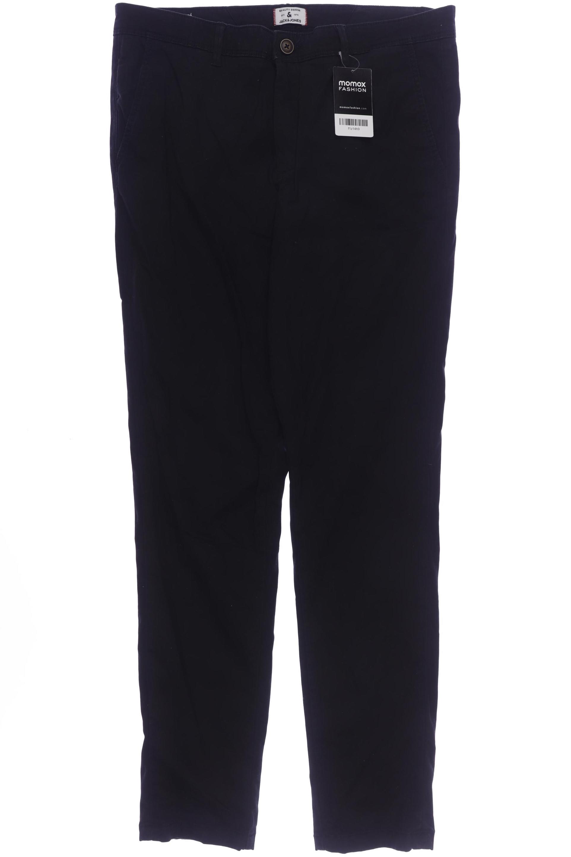 

Jack & Jones Herren Stoffhose, schwarz, Gr. 34