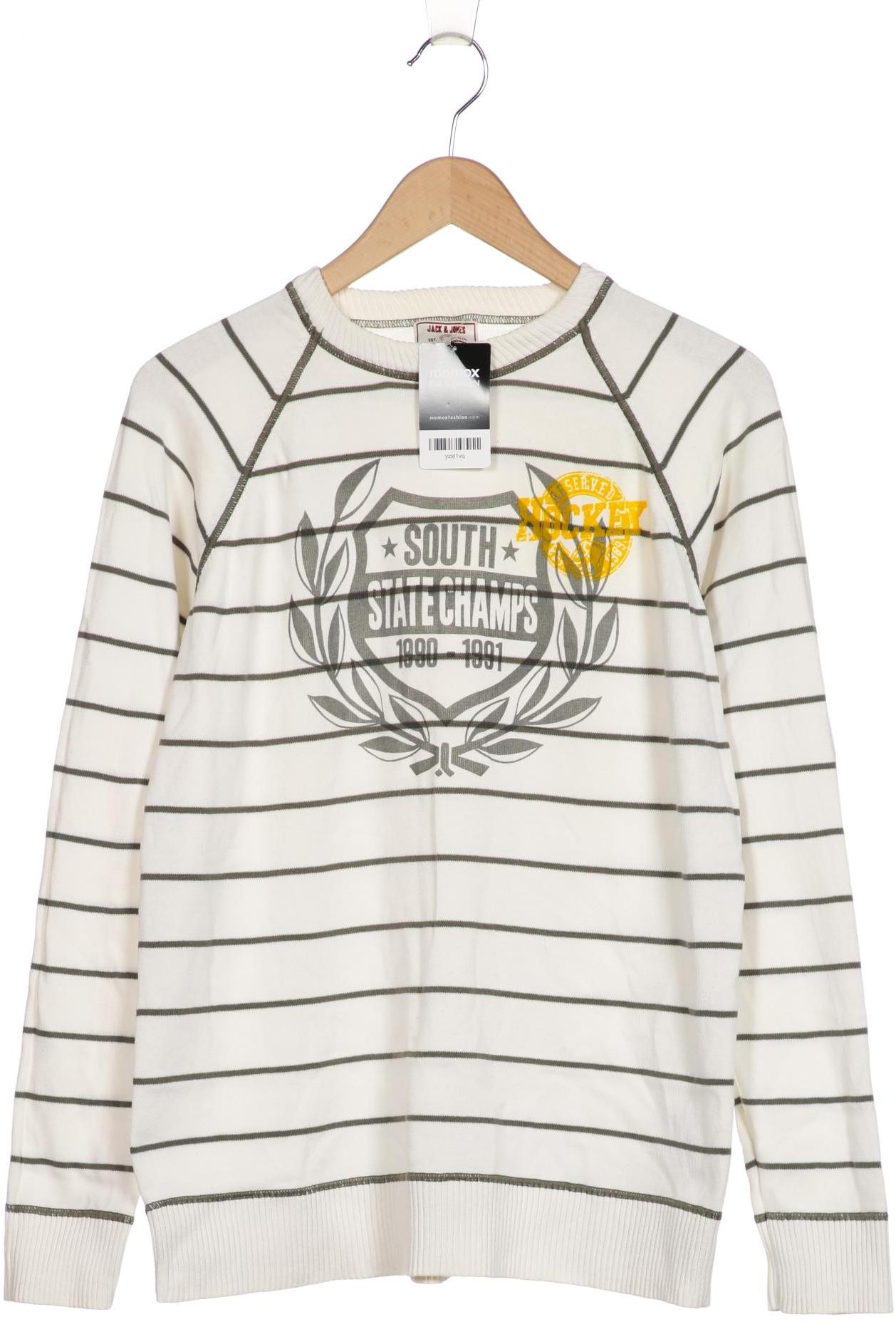 

JACK & JONES Herren Pullover, cremeweiß