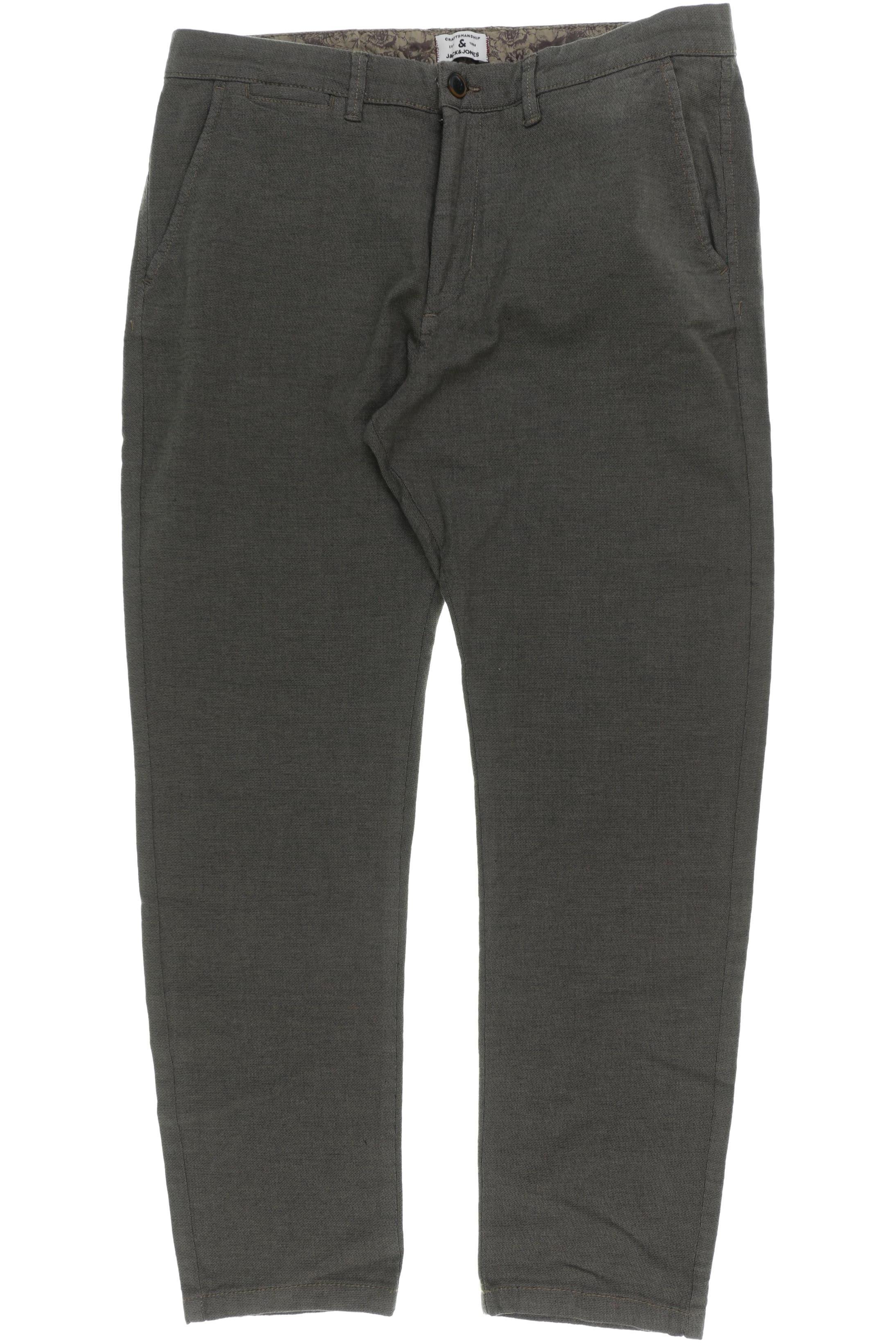 

Jack & Jones Herren Stoffhose, grün, Gr. 33