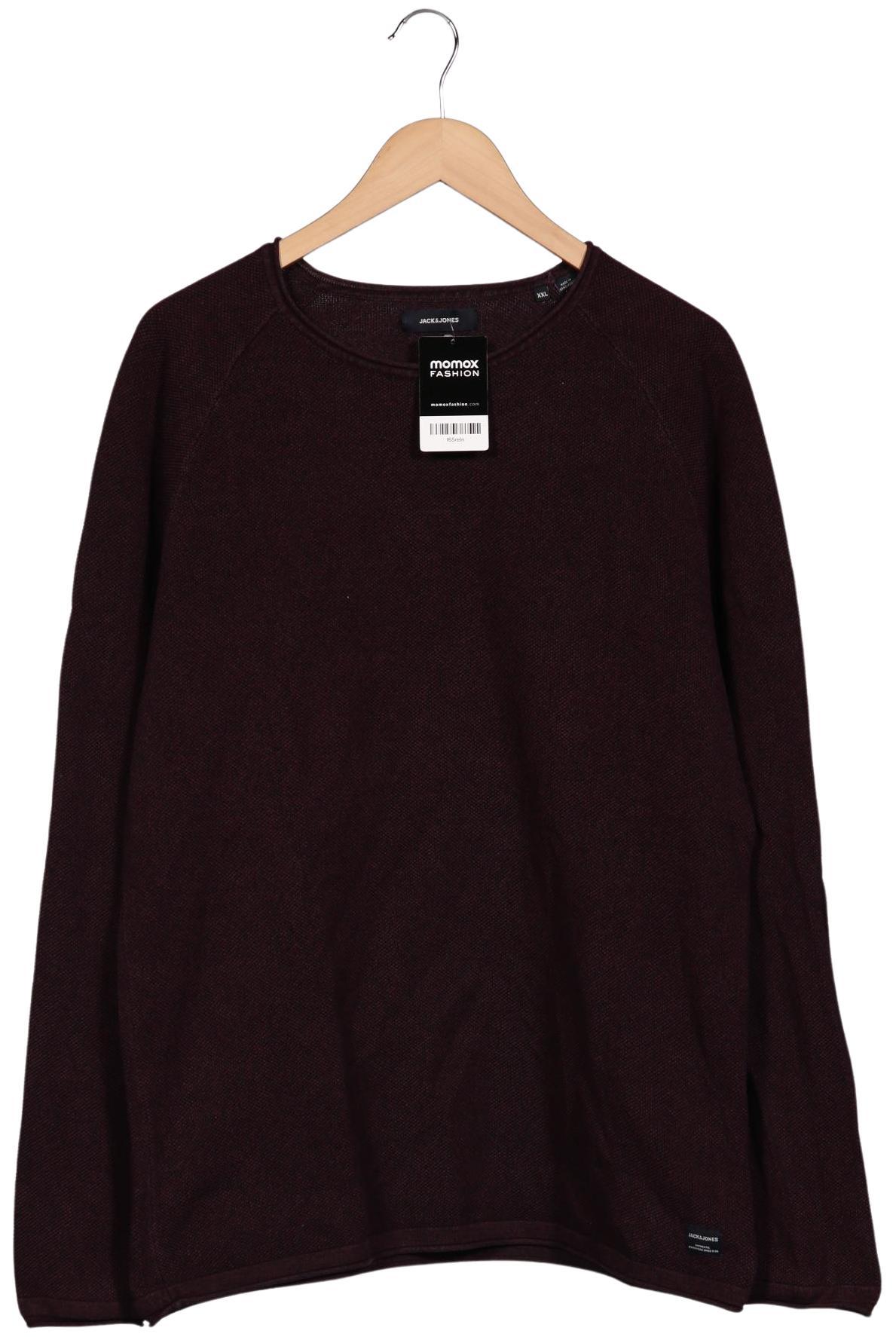 Thumbnail - Jack &amp; Jones Herren Pullover, bordeaux, Gr. 56