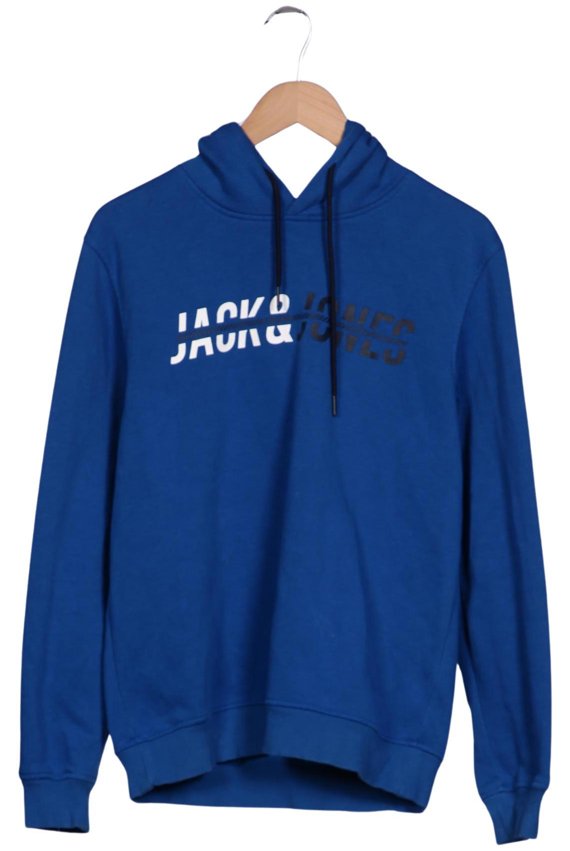 

Jack & Jones Herren Kapuzenpullover, blau, Gr. 48