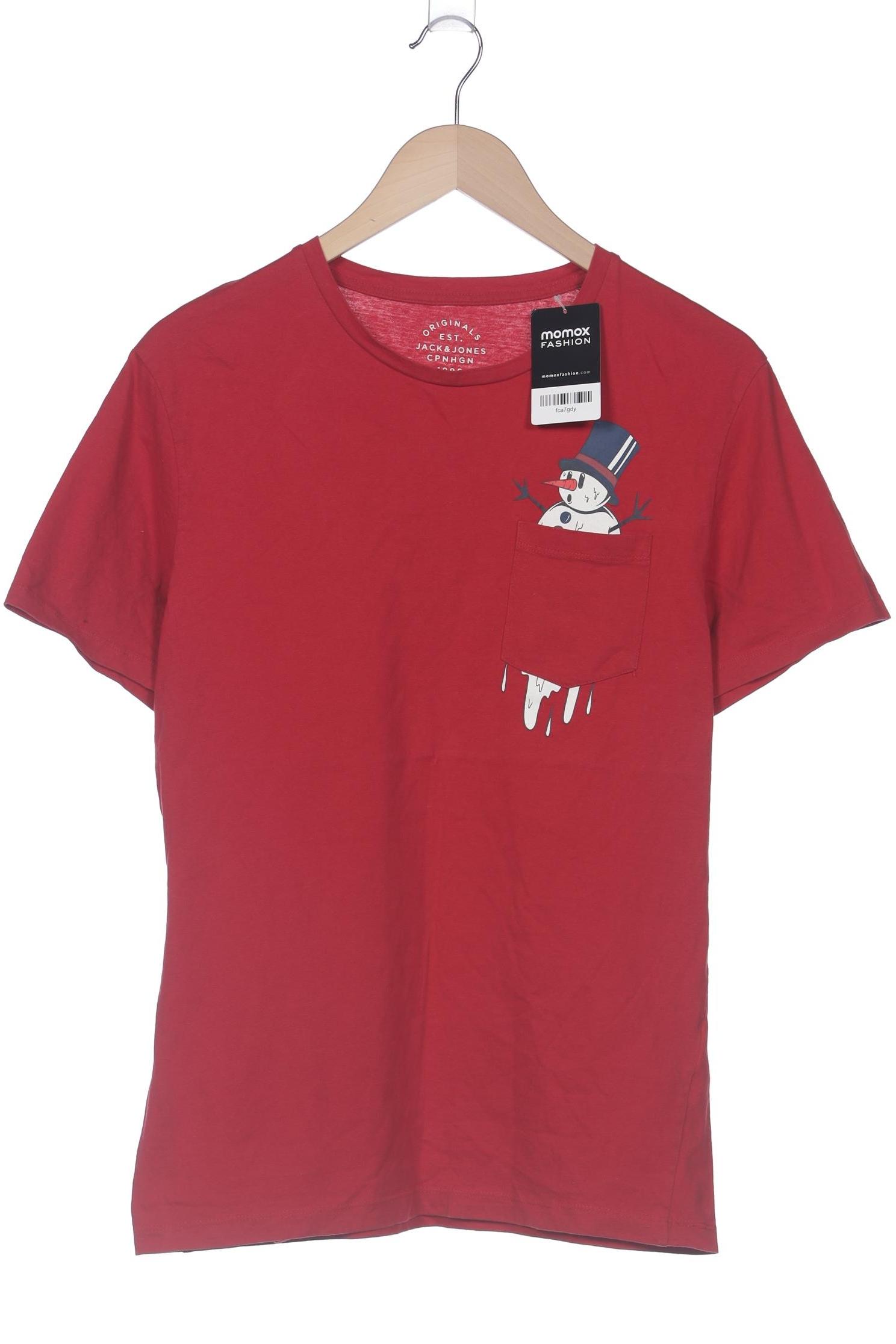 

Jack & Jones Herren T-Shirt, rot, Gr. 48