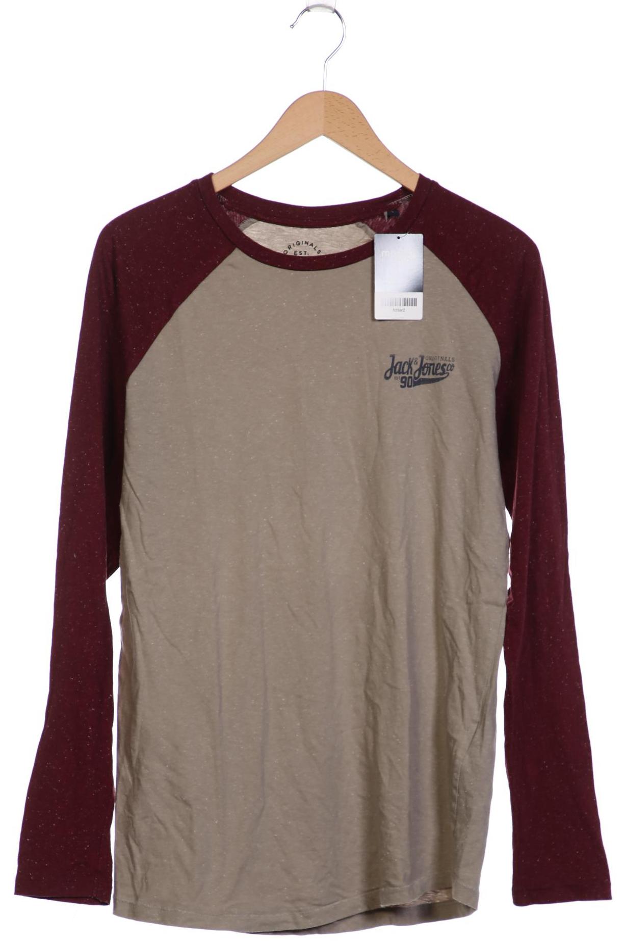 

Jack & Jones Herren Langarmshirt, beige, Gr. 52
