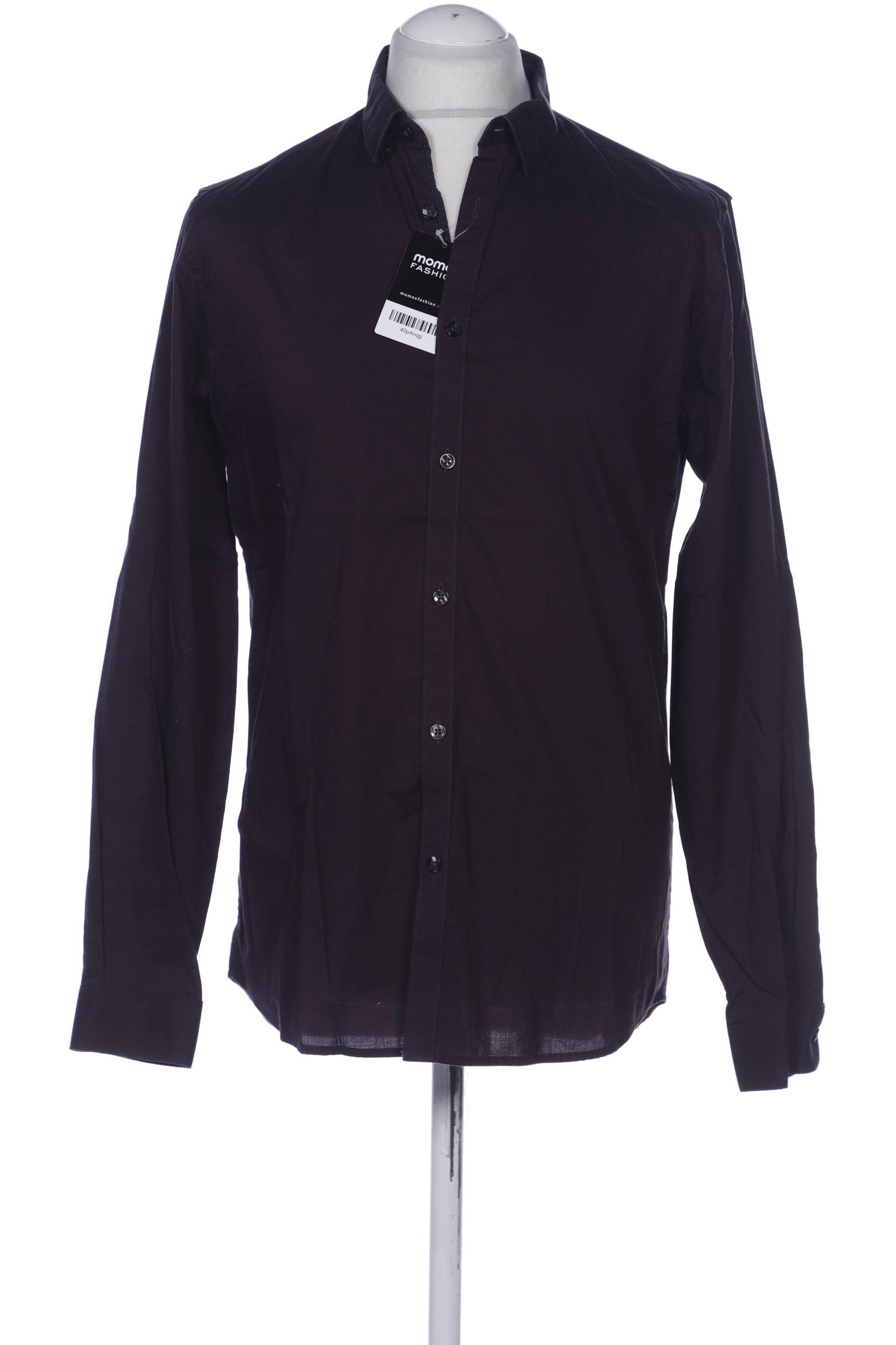 

Jack & Jones Herren Hemd, bordeaux, Gr. 52