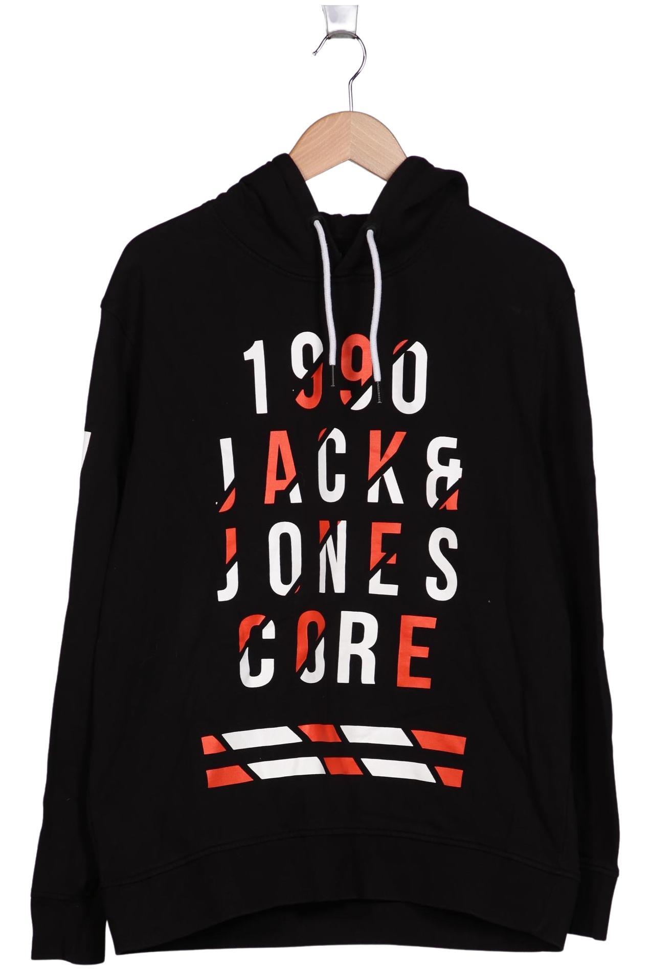 Thumbnail - Jack &amp; Jones Herren Kapuzenpullover, schwarz, Gr. 54