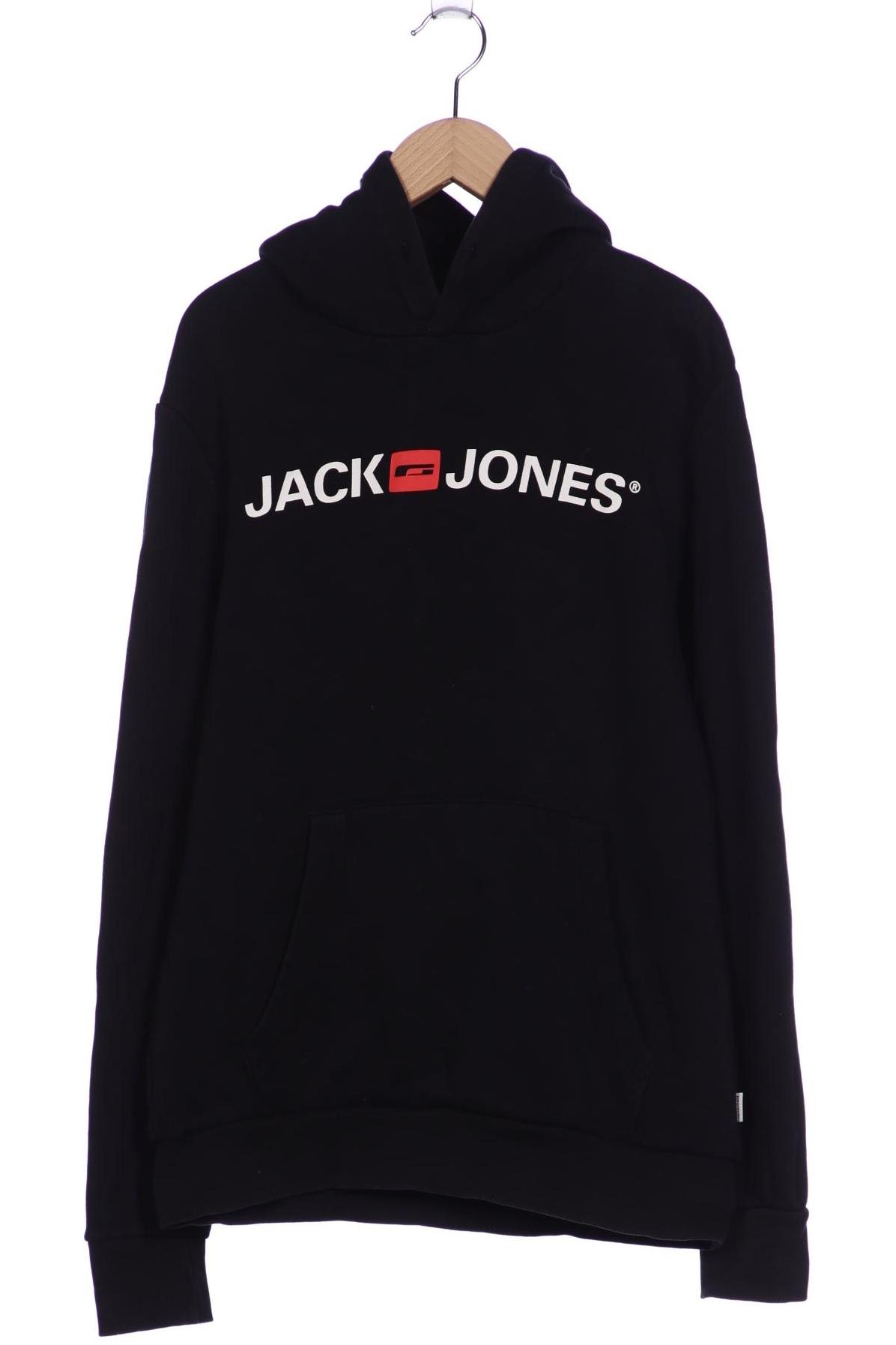 Thumbnail - Jack &amp; Jones Herren Kapuzenpullover, schwarz, Gr. 46