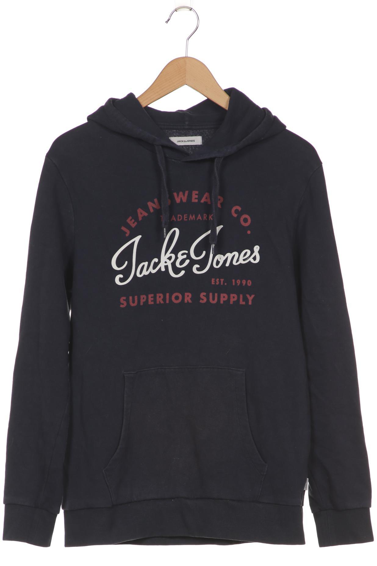 

Jack & Jones Herren Kapuzenpullover, marineblau, Gr. 52