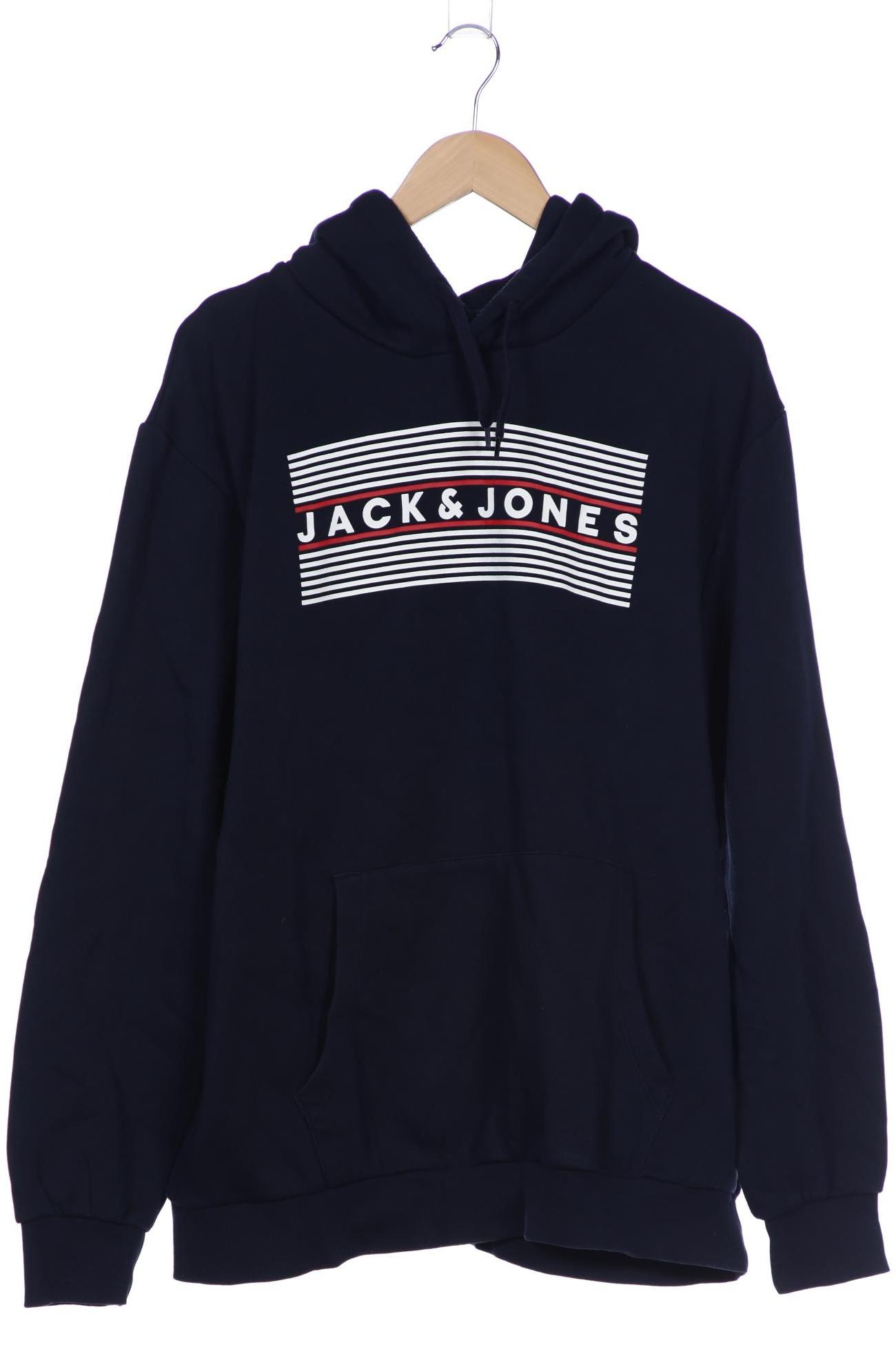 

Jack & Jones Herren Kapuzenpullover, marineblau, Gr. 56