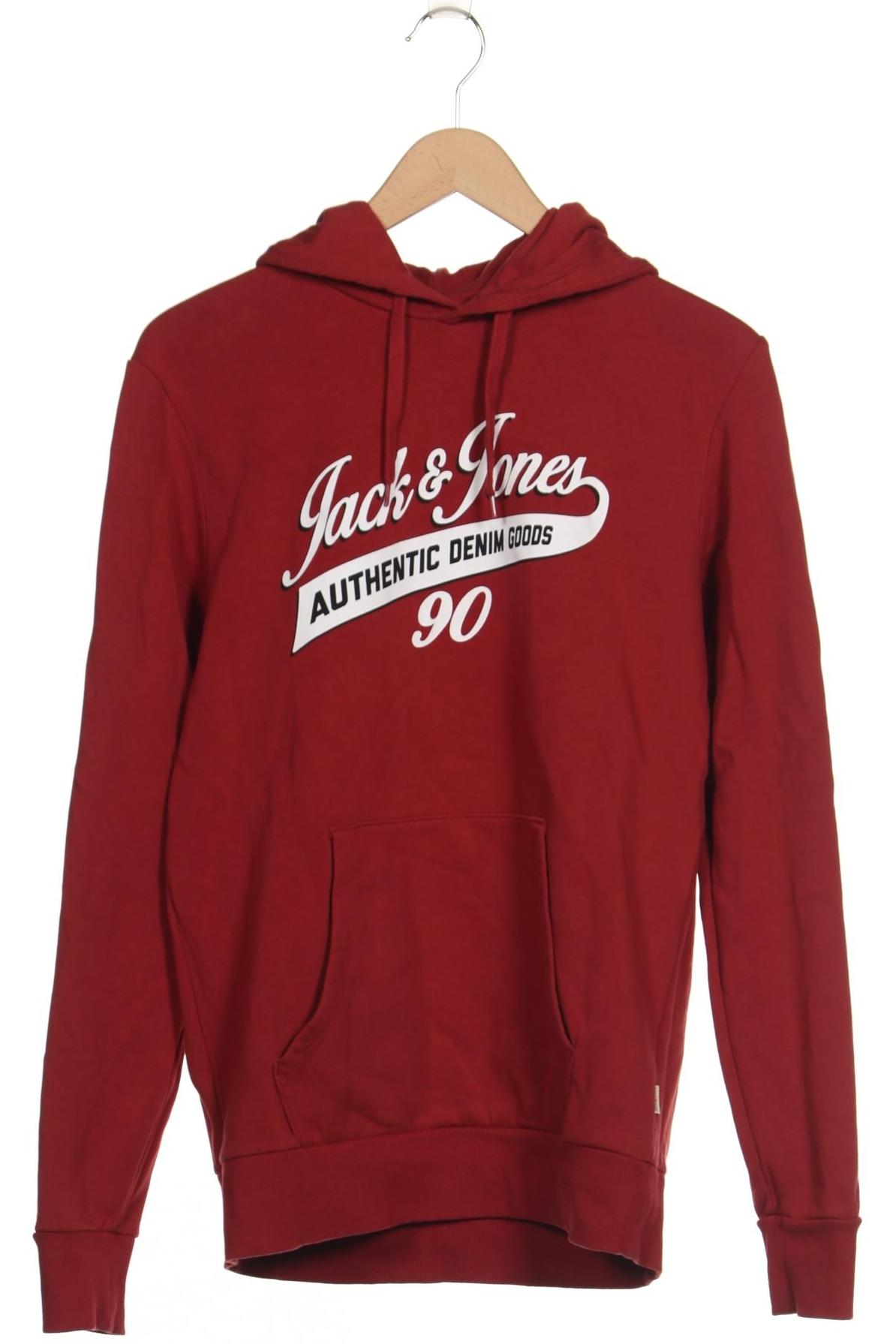 

Jack & Jones Herren Kapuzenpullover, bordeaux, Gr. 48