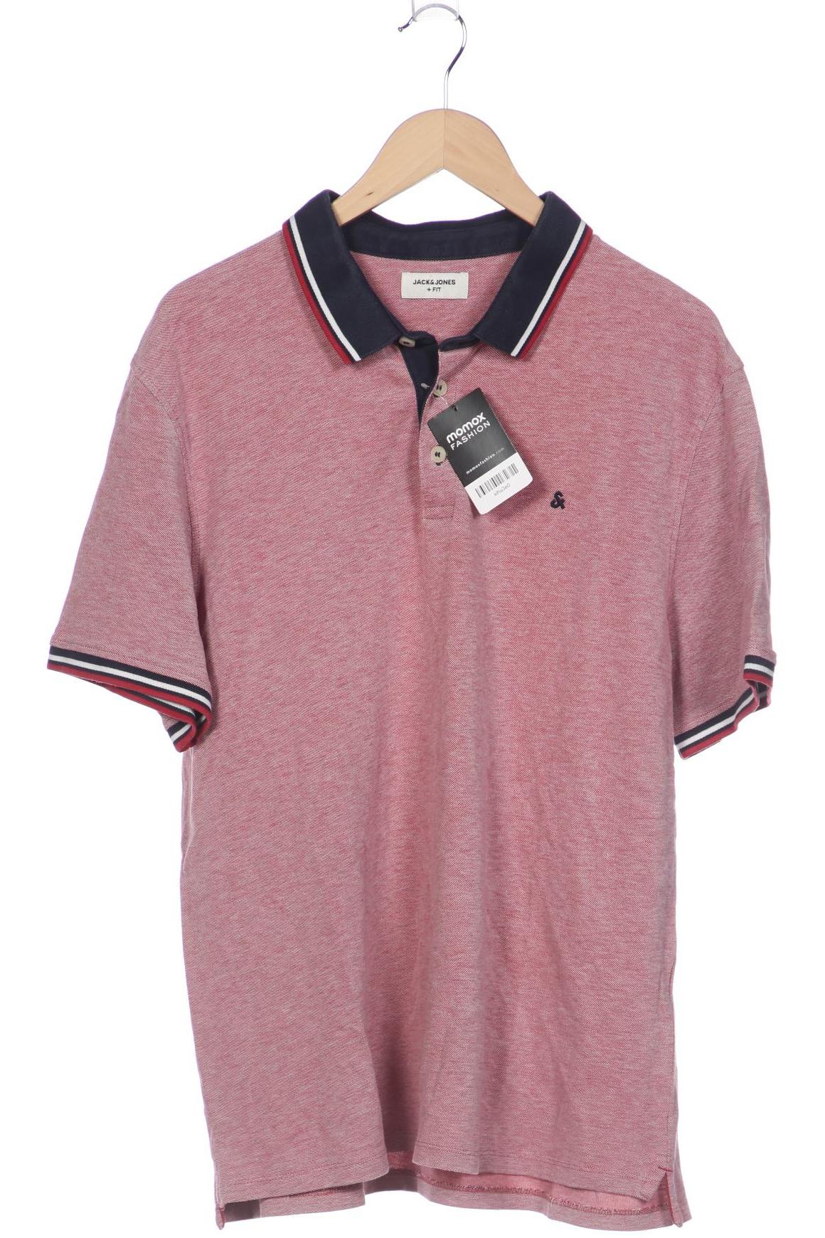 

Jack & Jones Herren Poloshirt, bordeaux, Gr. 58