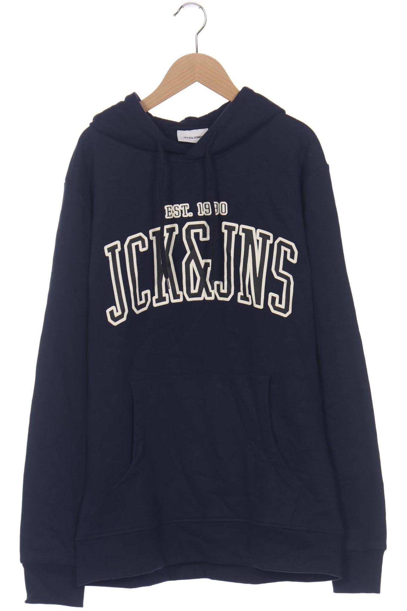 

Jack & Jones Herren Kapuzenpullover, marineblau, Gr. 54