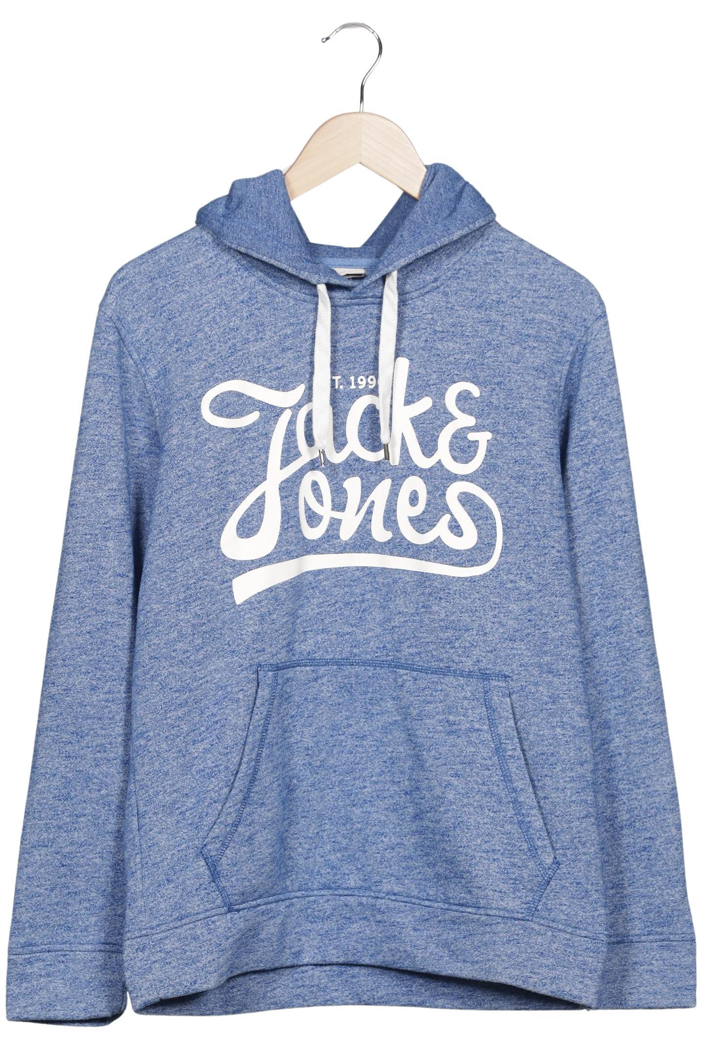 

Jack & Jones Herren Kapuzenpullover, blau, Gr. 52
