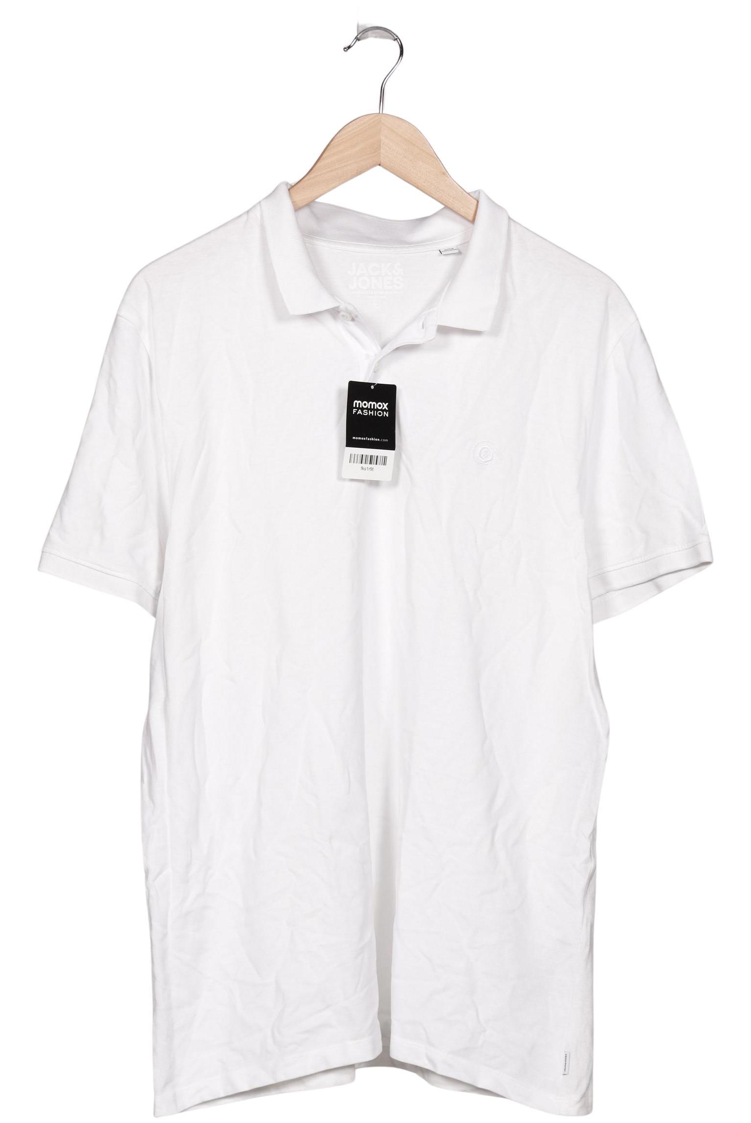 

Jack & Jones Herren Poloshirt, weiß, Gr. 56