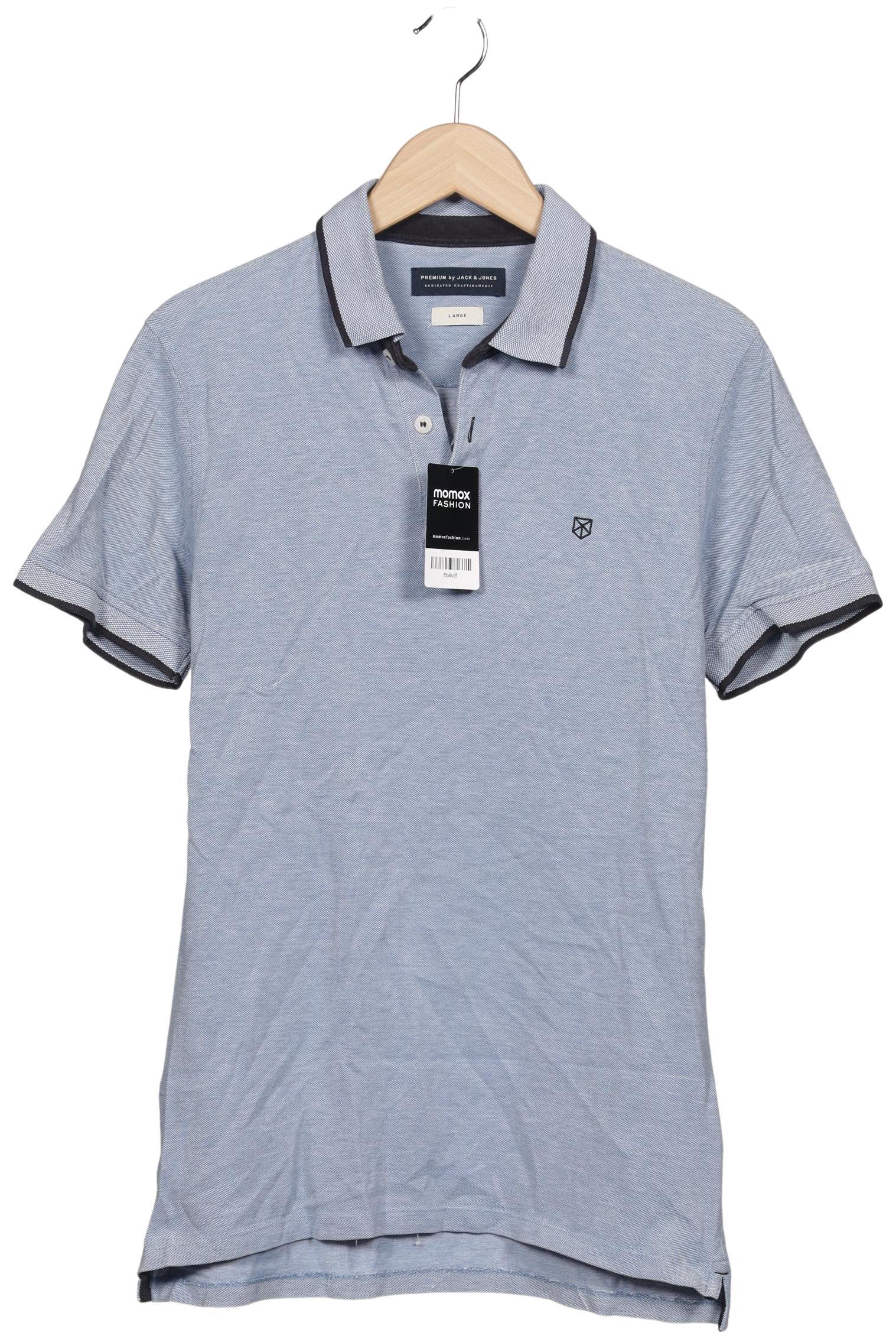 

Jack & Jones Herren Poloshirt, hellblau, Gr. 52