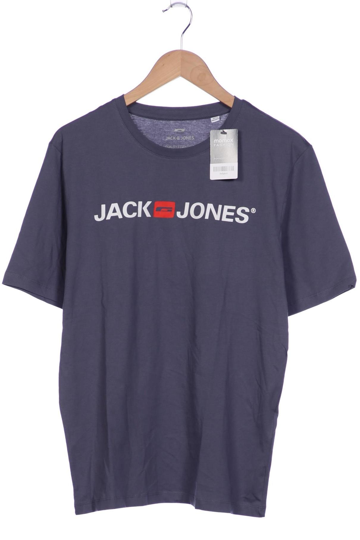 Thumbnail - Jack &amp; Jones Herren T-Shirt, blau, Gr. 48