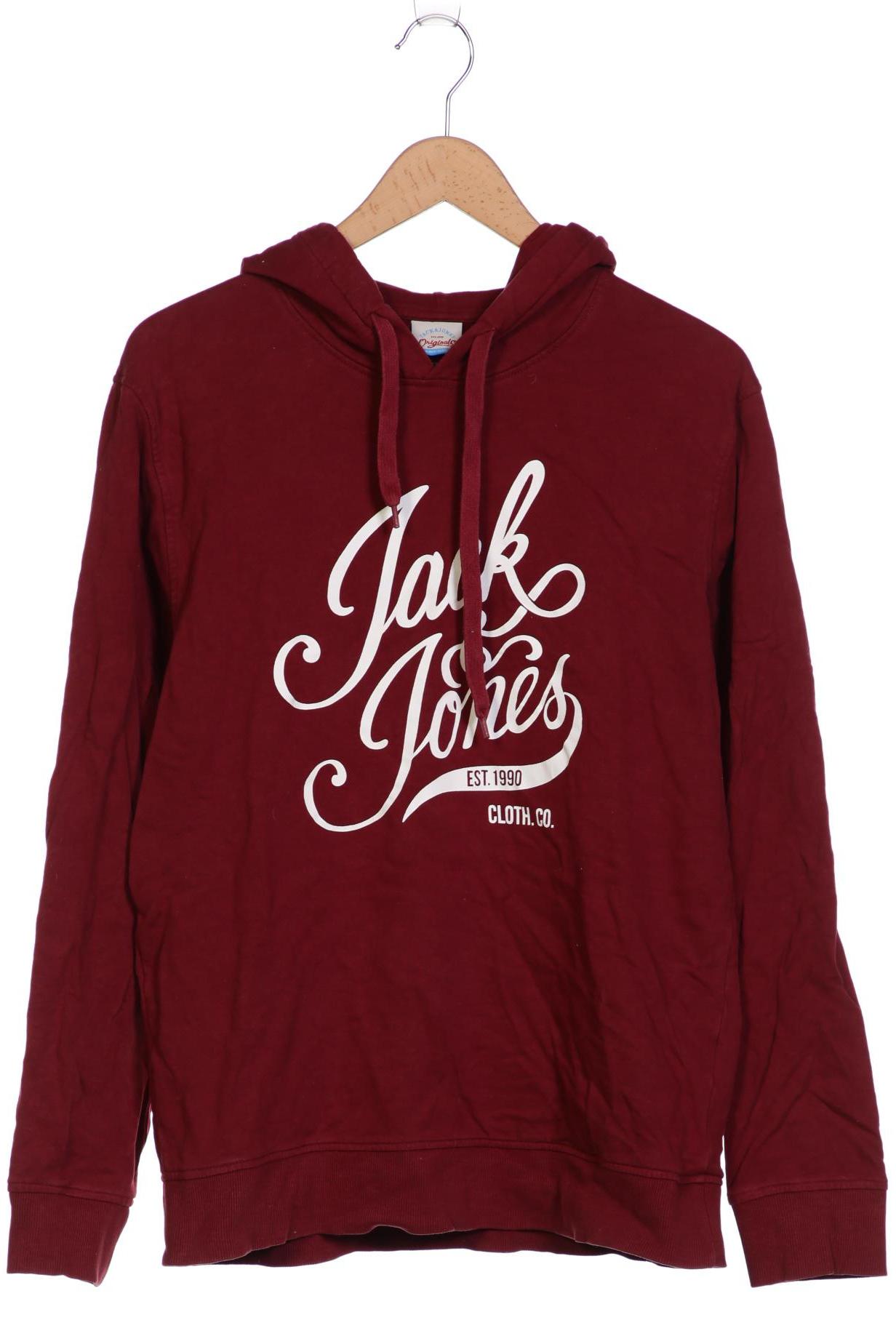 

Jack & Jones Herren Kapuzenpullover, bordeaux, Gr. 52