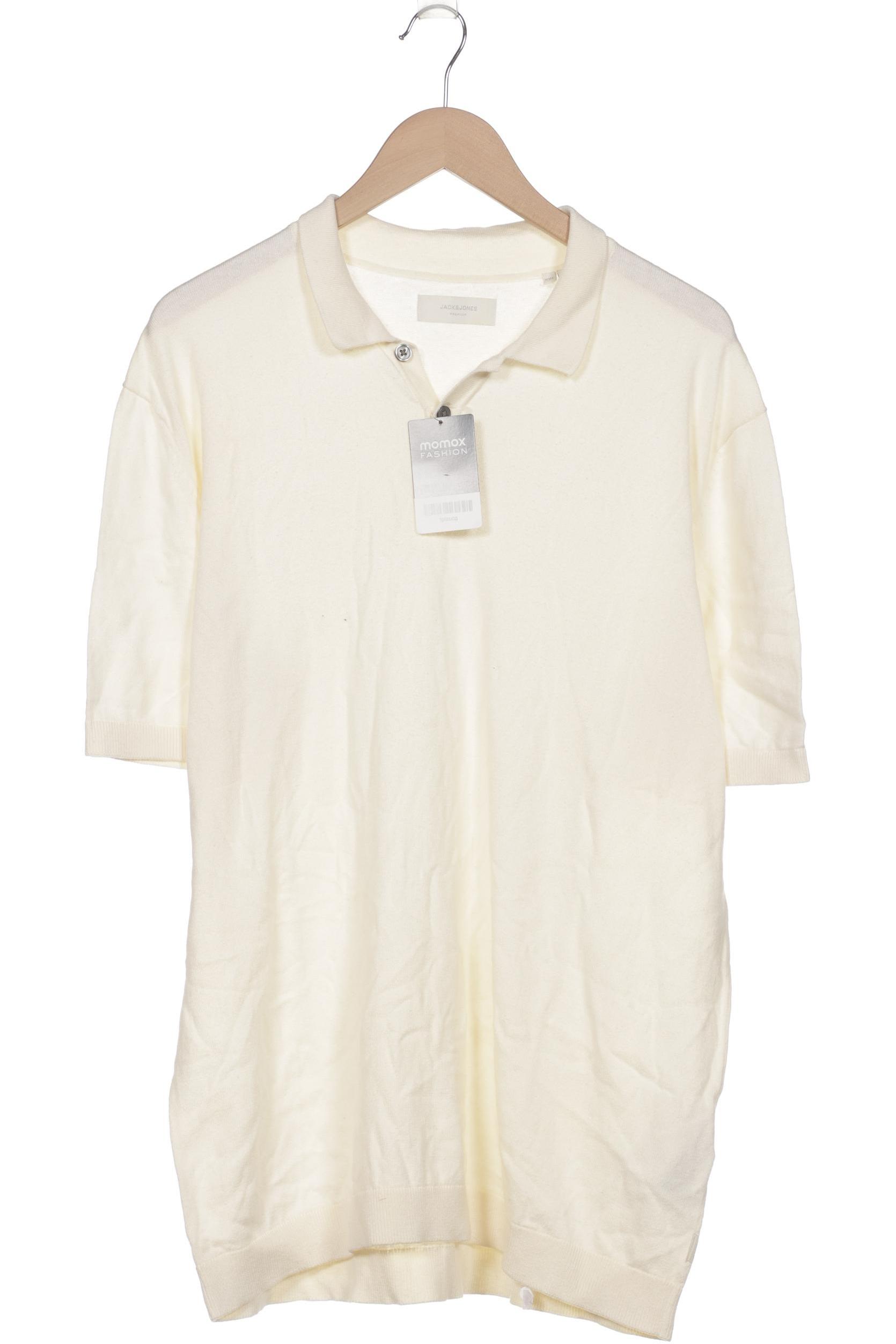 

Jack & Jones Herren Poloshirt, cremeweiß, Gr. 56
