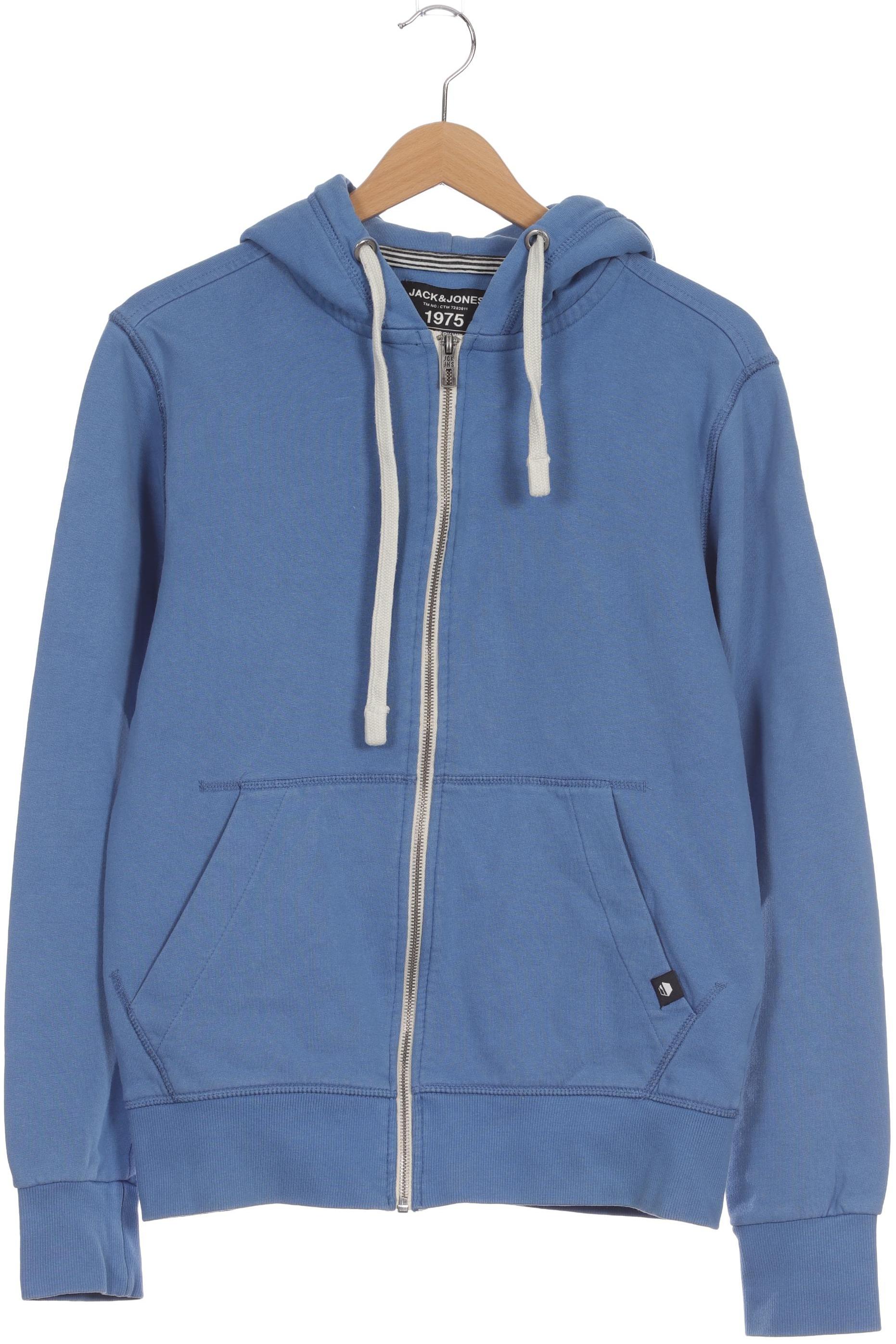 

Jack & Jones Herren Kapuzenpullover, blau, Gr. 46