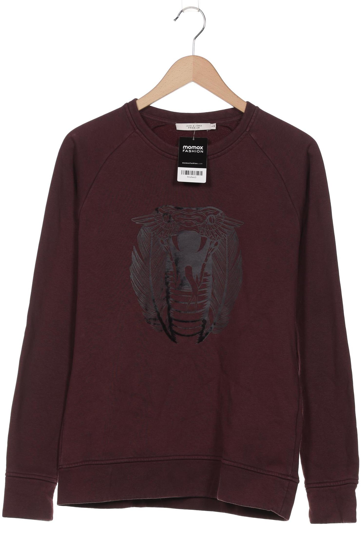 

Jack & Jones Herren Sweatshirt, bordeaux, Gr. 52