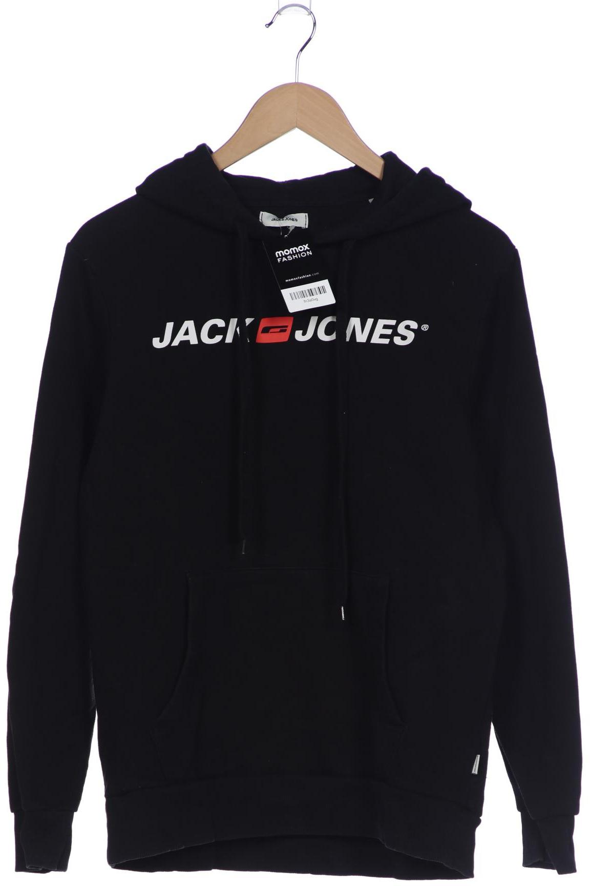 

Jack & Jones Herren Kapuzenpullover, schwarz, Gr. 52