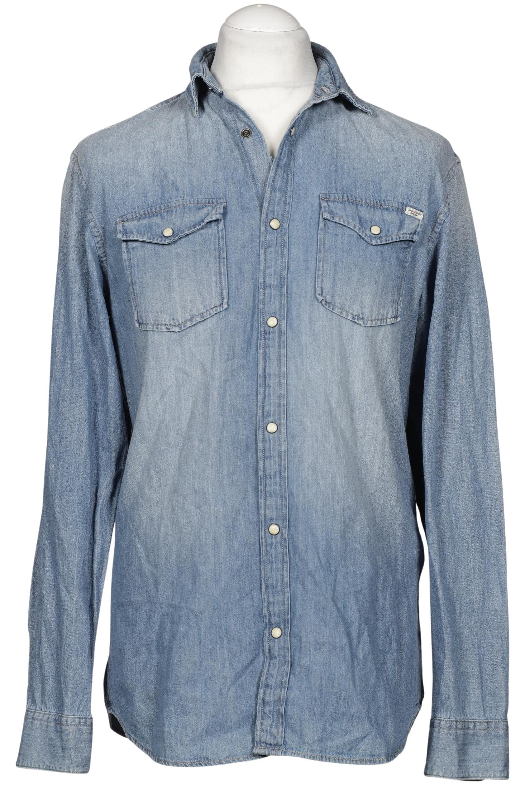 

Jack & Jones Herren Hemd, blau, Gr. 52