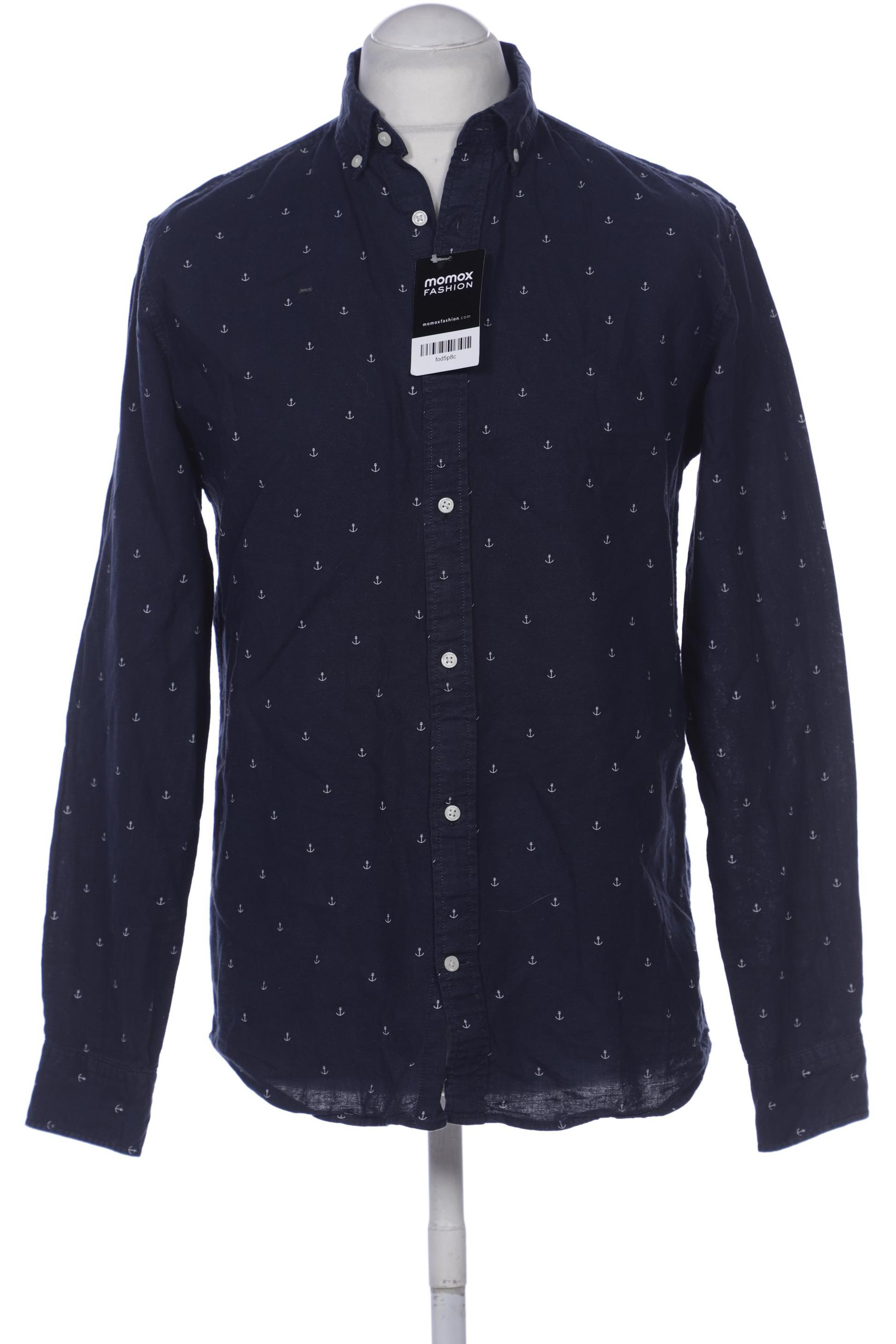 

Jack & Jones Herren Hemd, marineblau, Gr. 48