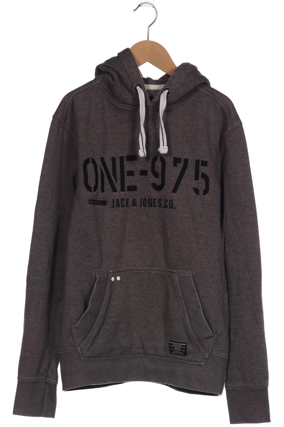 

Jack & Jones Herren Kapuzenpullover, grau, Gr. 52