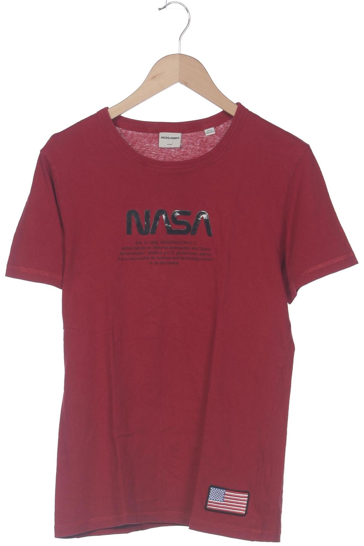 

Jack & Jones Herren T-Shirt, bordeaux, Gr. 48