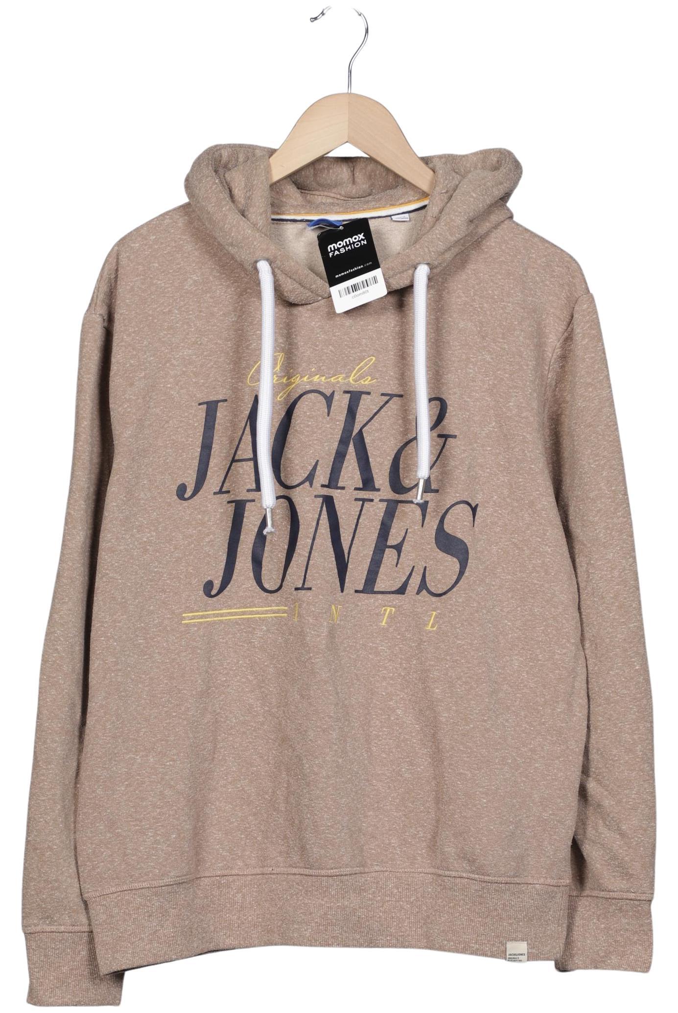 

Jack & Jones Herren Kapuzenpullover, beige, Gr. 54